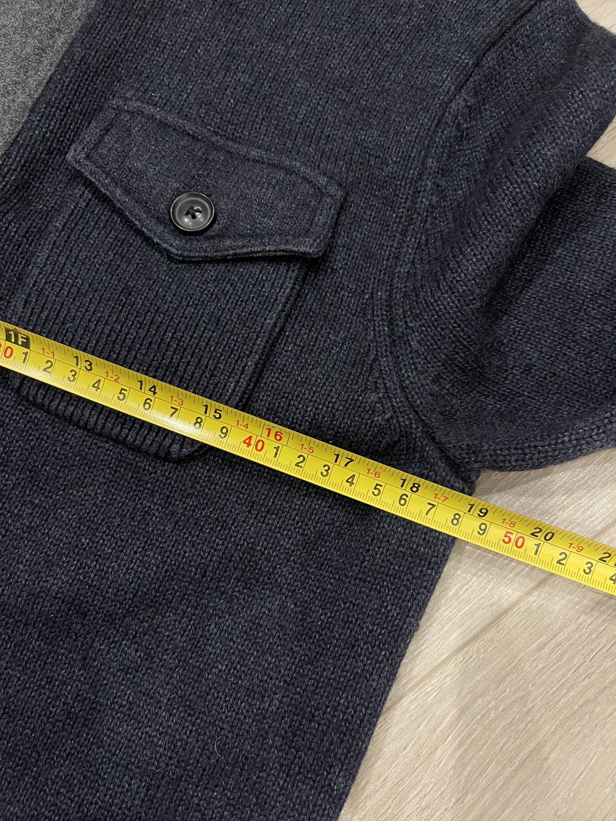 Tommy Hilfiger Vintage tommy hilfiger sweater with buttons dark blue S Size US S / EU 44-46 / 1 - 13 Thumbnail