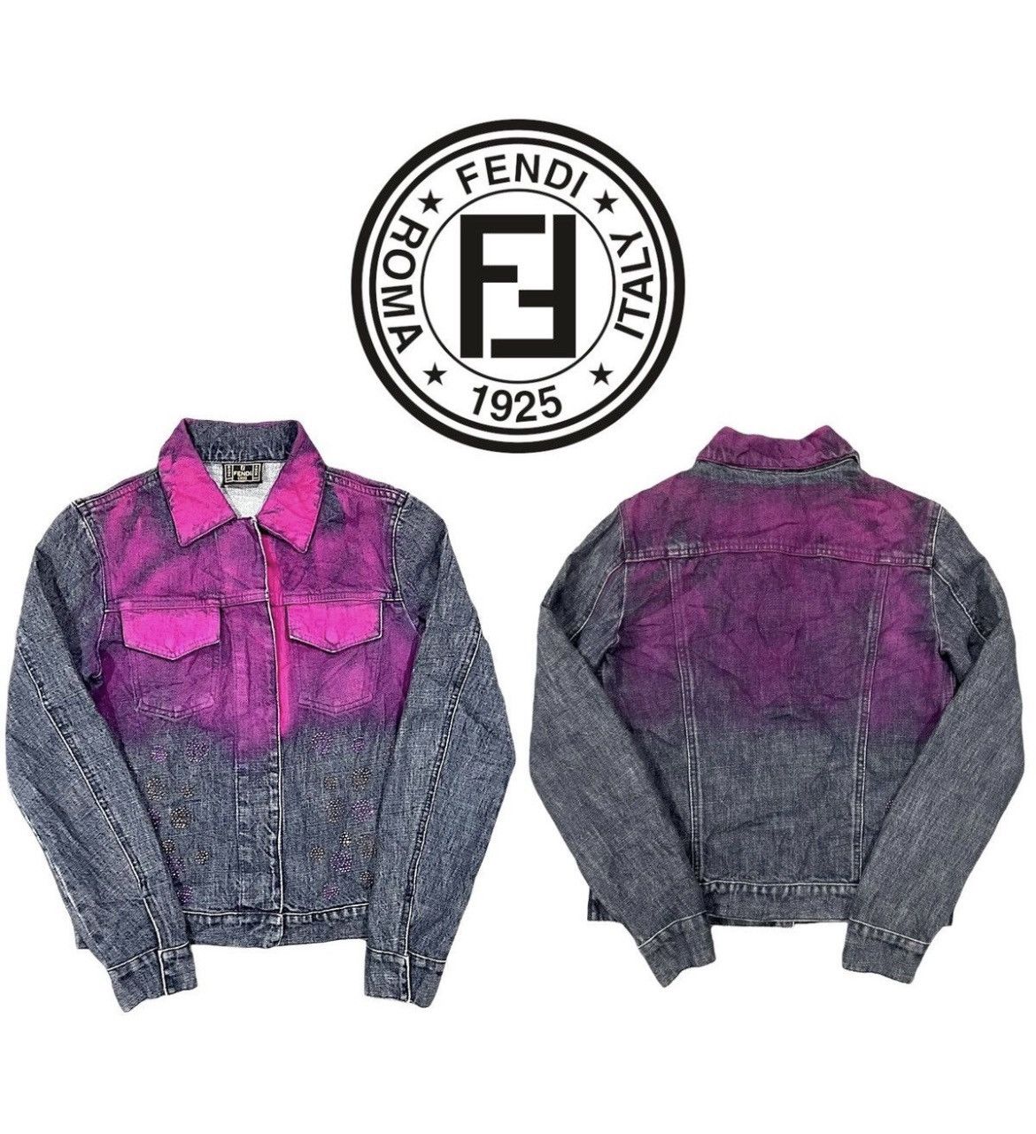 Fendi Fendi Vintage Jacket Size M / US 6-8 / IT 42-44 - 4 Thumbnail