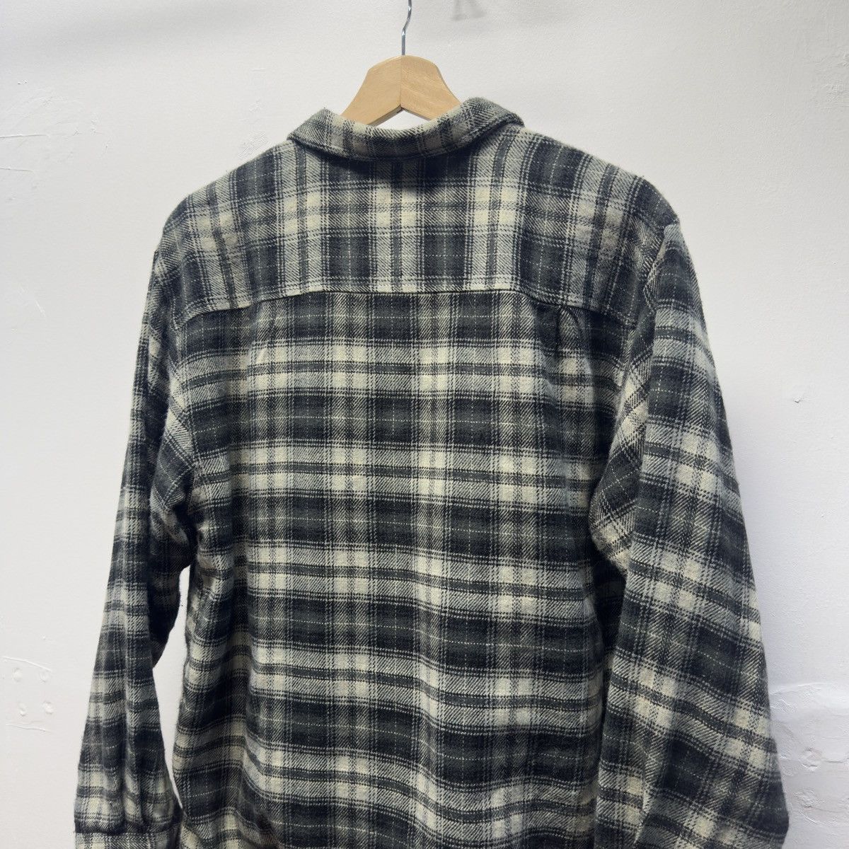 Vintage Faded Plaid Thermal Lined Flannel Shirt ERD Grunge Chrome Size US S / EU 44-46 / 1 - 5 Thumbnail
