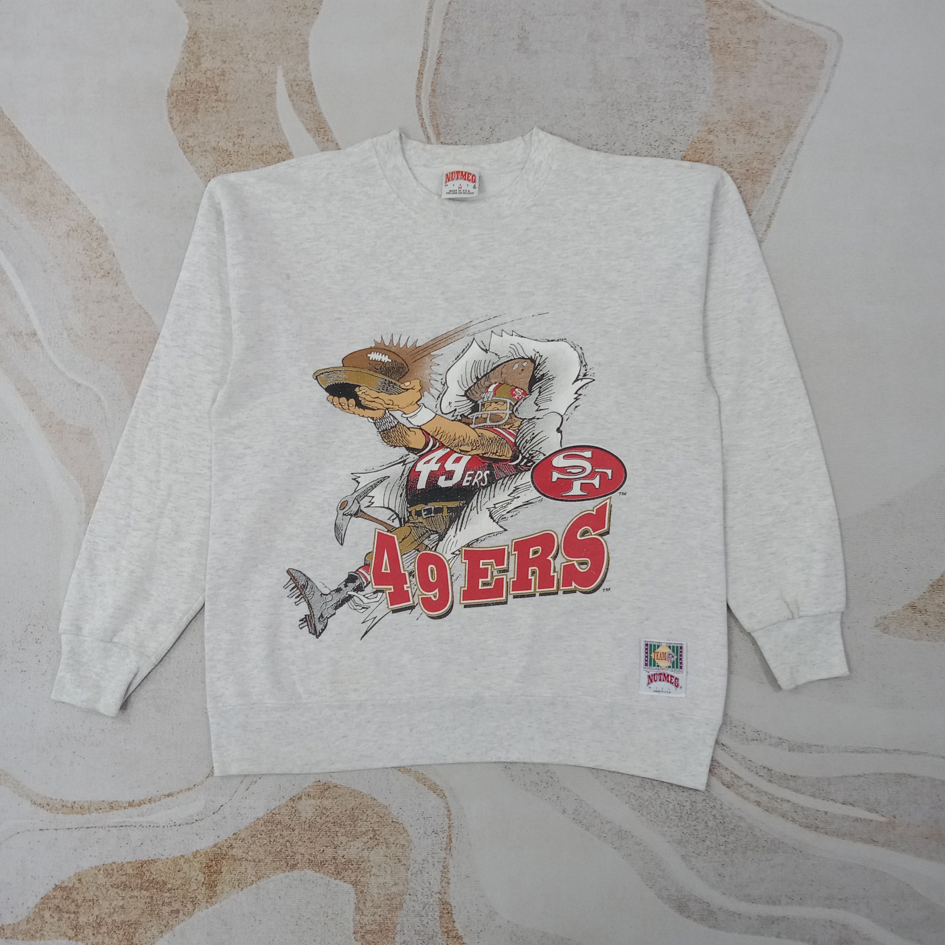 Nutmeg San Francisco 49ers Football Team Sweatshirt C261N7 Size US M / EU 48-50 / 2 - 1 Thumbnail
