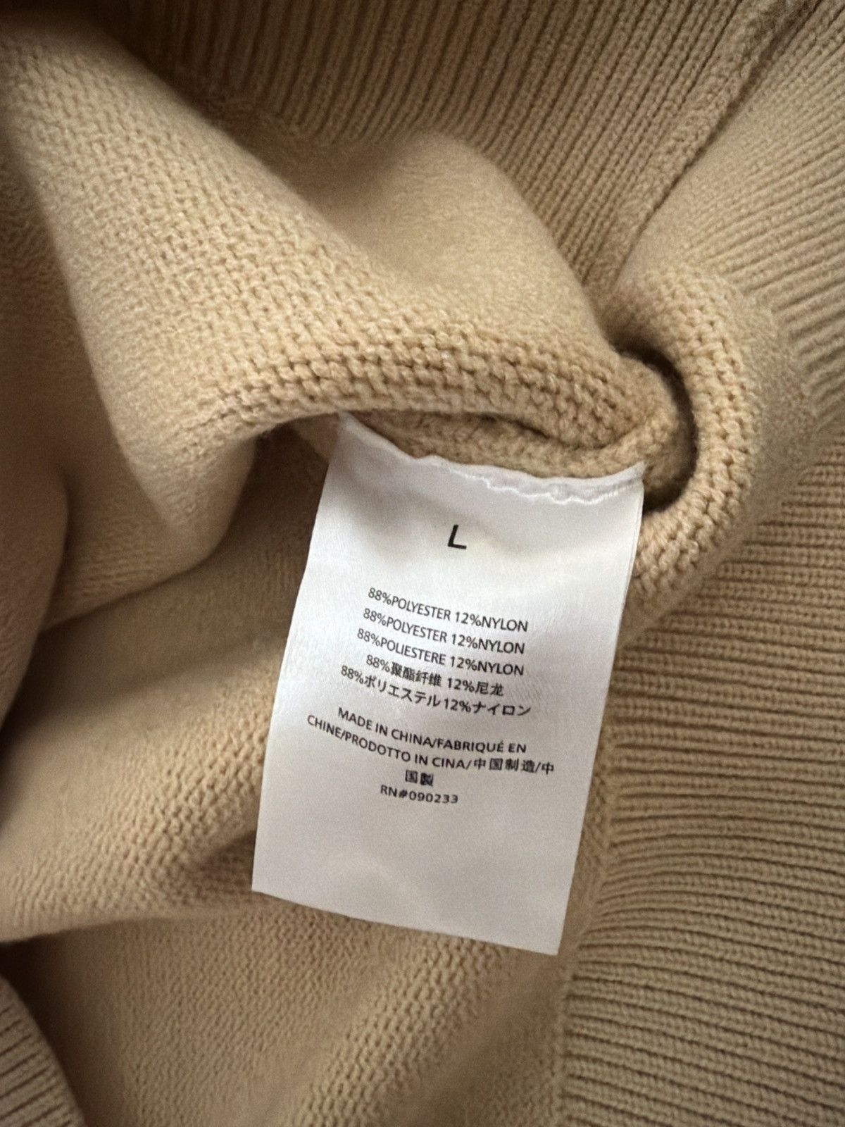 Fear of God Fear Of God Essentials Knit Turtleneck Sweater Size US L / EU 52-54 / 3 - 3 Thumbnail
