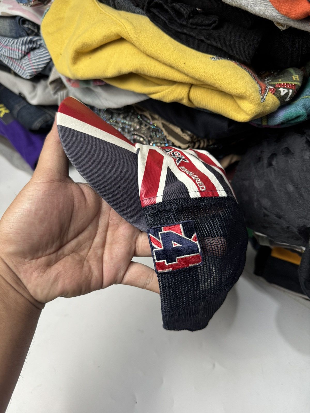 Hysteric Glamour England Flag Ask Enquired Trucker hats japanese Size ONE SIZE - 2 Thumbnail