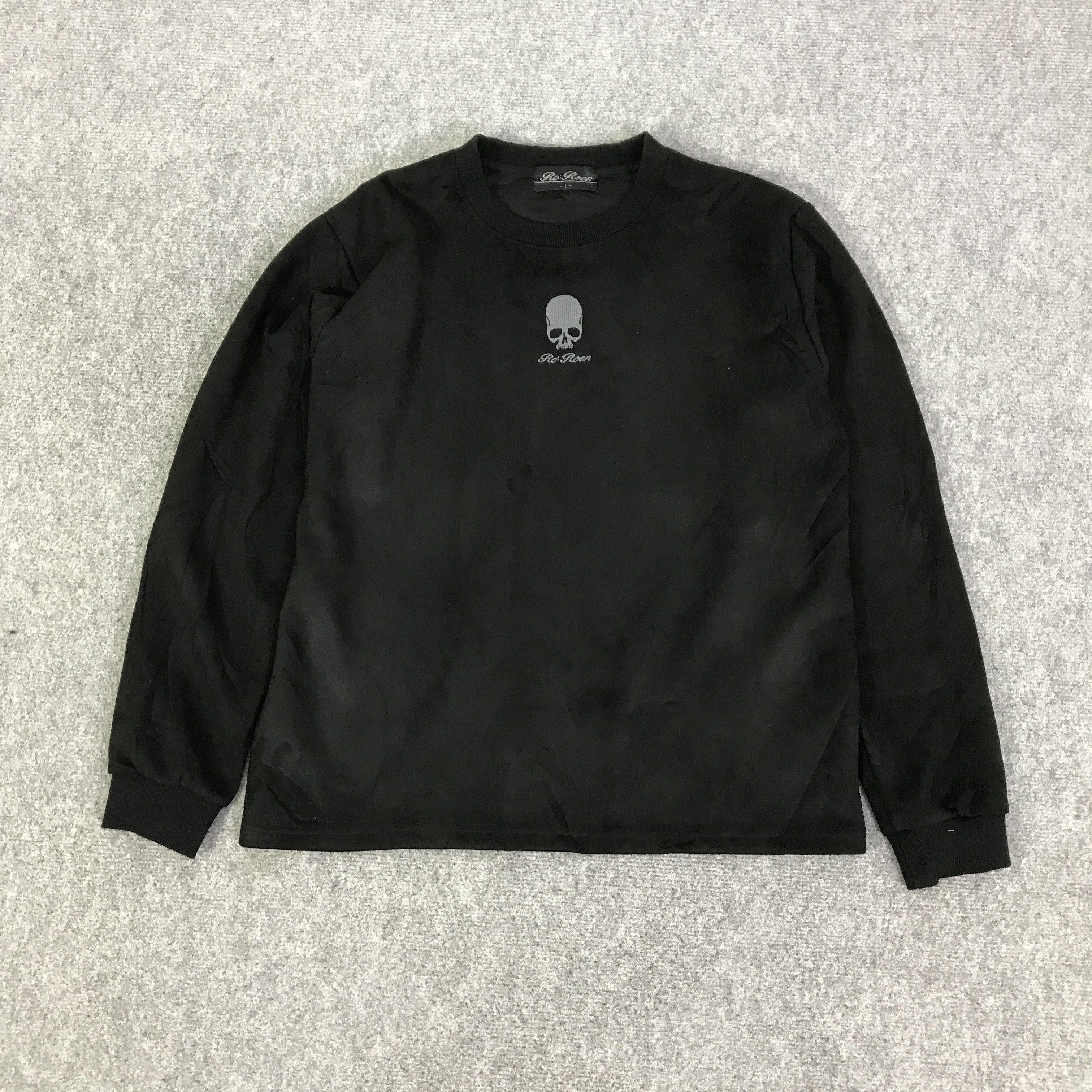 Roen GOTHIC JAPAN ROEN DESIGN SKULL SWEATSHIRT K53B26 Size US L / EU 52-54 / 3 - 1 Thumbnail