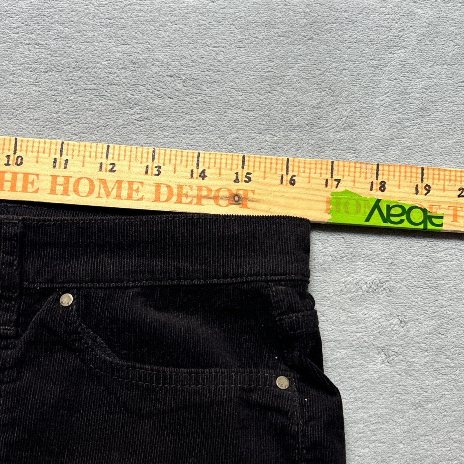 Gap Y2k 2000s Beyond Baggy Corduroy Dojo Pant Women 8 33x29 Wide Size US 33 - 8 Thumbnail