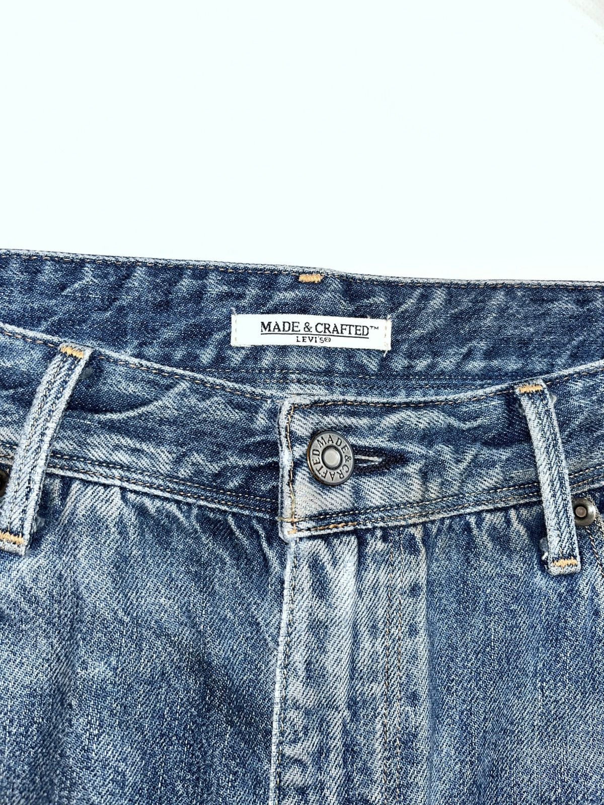 Levi's Made & Crafted VTG Japan Levi’s Made&Crafted big E taper salvadge jeans Size US 34 / EU 50 - 3 Thumbnail