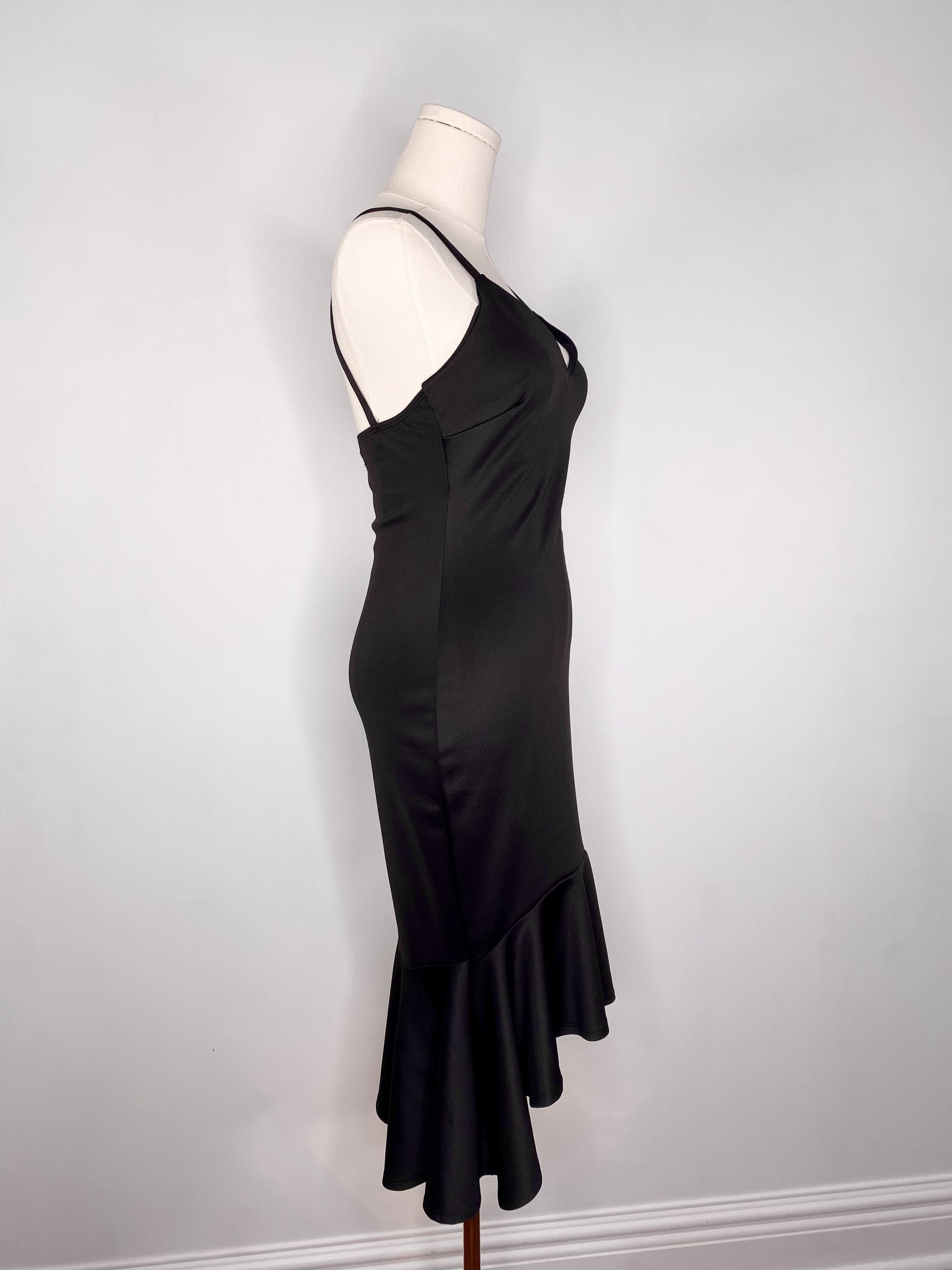 Vintage Another Story - Black Mermaid Dress Size M / US 6-8 / IT 42-44 - 5 Thumbnail