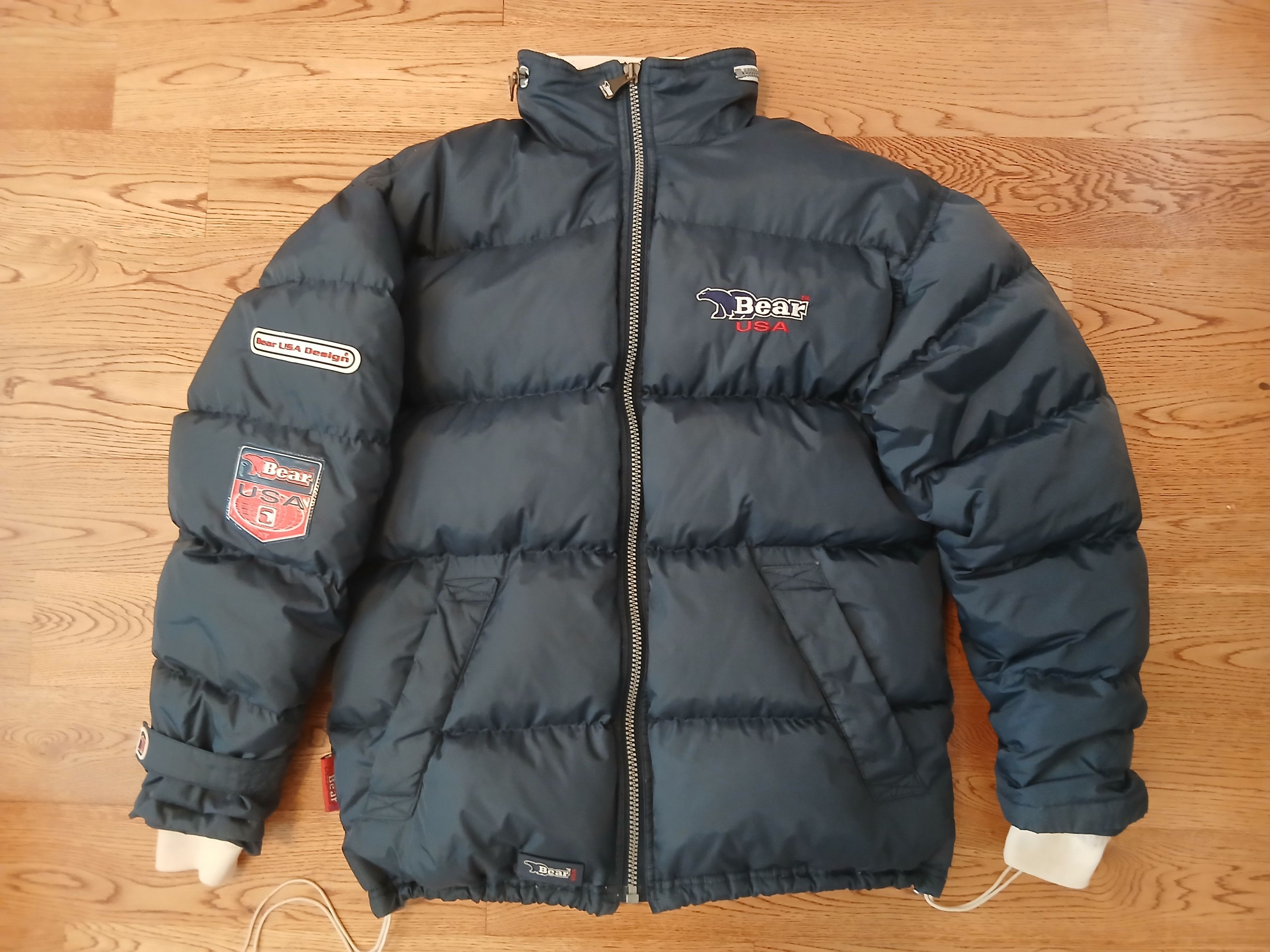 Other 90s Bear USA "Big Logo" Heavy Expedition Puffer - Boxy S/L Size US S / EU 44-46 / 1 - 4 Thumbnail
