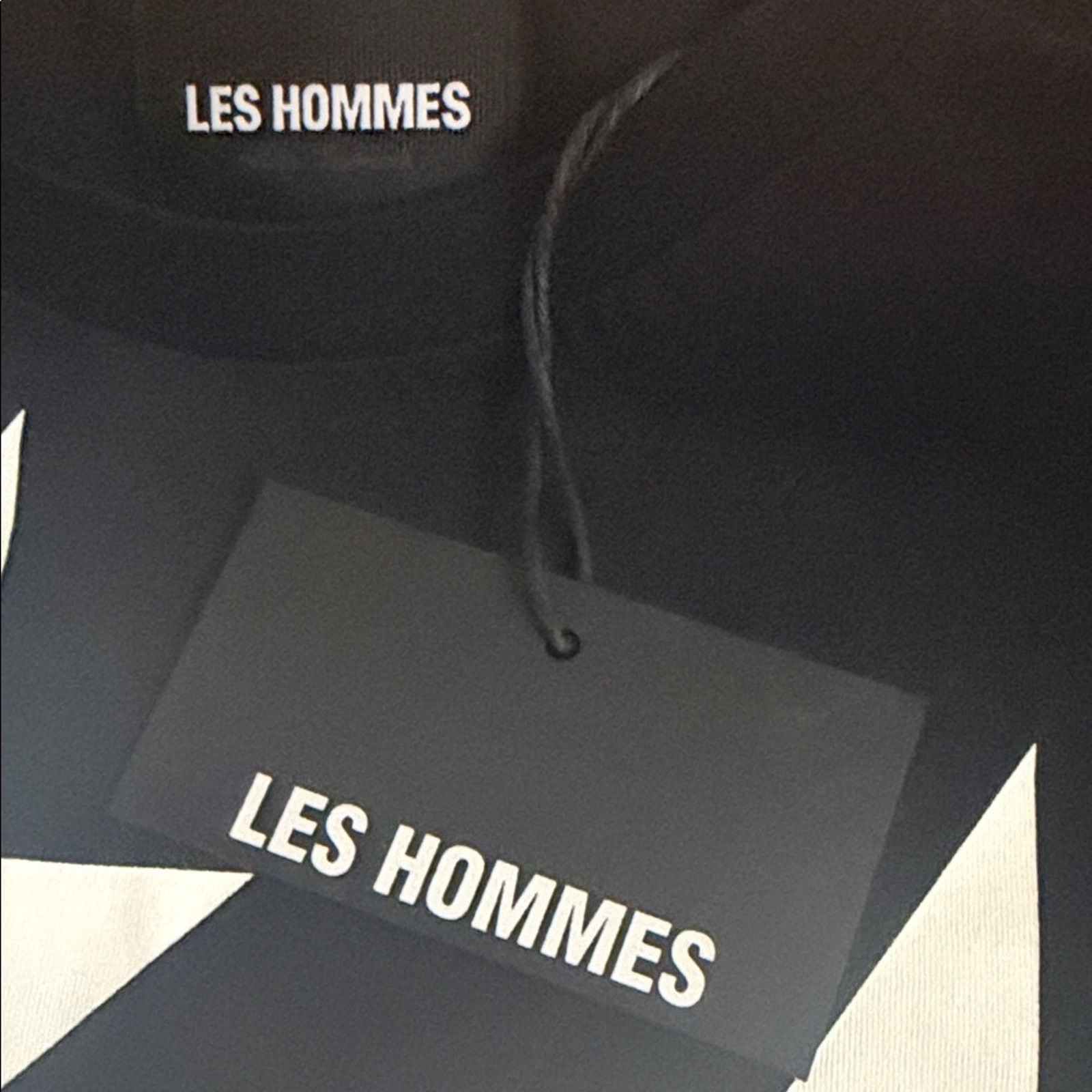 Les Hommes NWT Les Hommes Monochrome Graphic Tee Short Sleev Size XL Size US XL / EU 56 / 4 - 2 Thumbnail