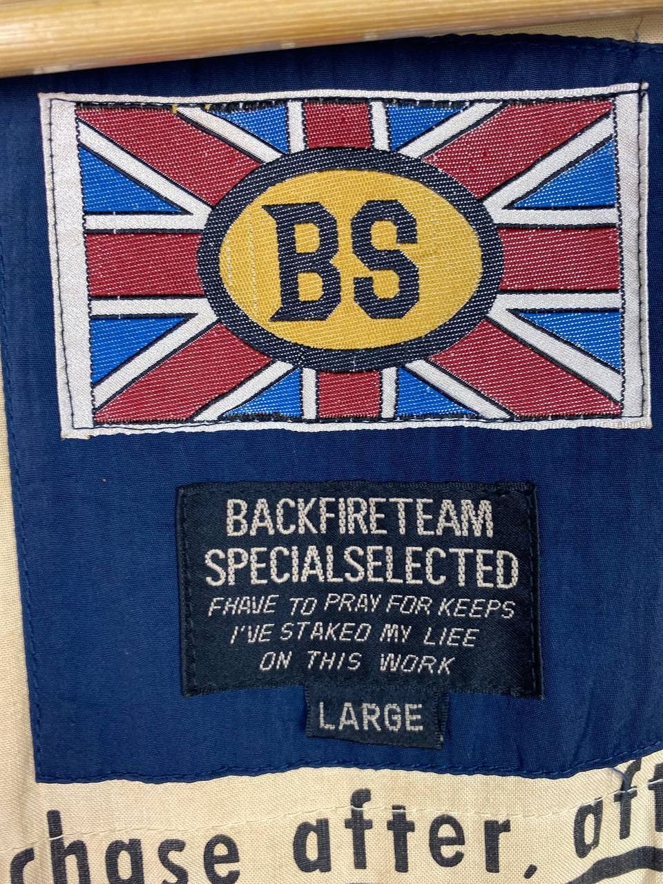Japanese Brand vintage japanese brands bomber jacket very nice design Size US L / EU 52-54 / 3 - 9 Thumbnail