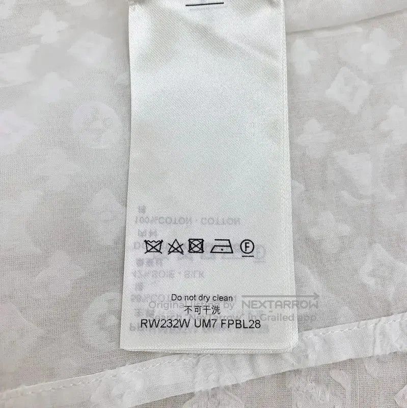 Louis Vuitton Louis Vuitton White Cotton Women's Shirt . Size S / US 4 / IT 40 - 4 Thumbnail