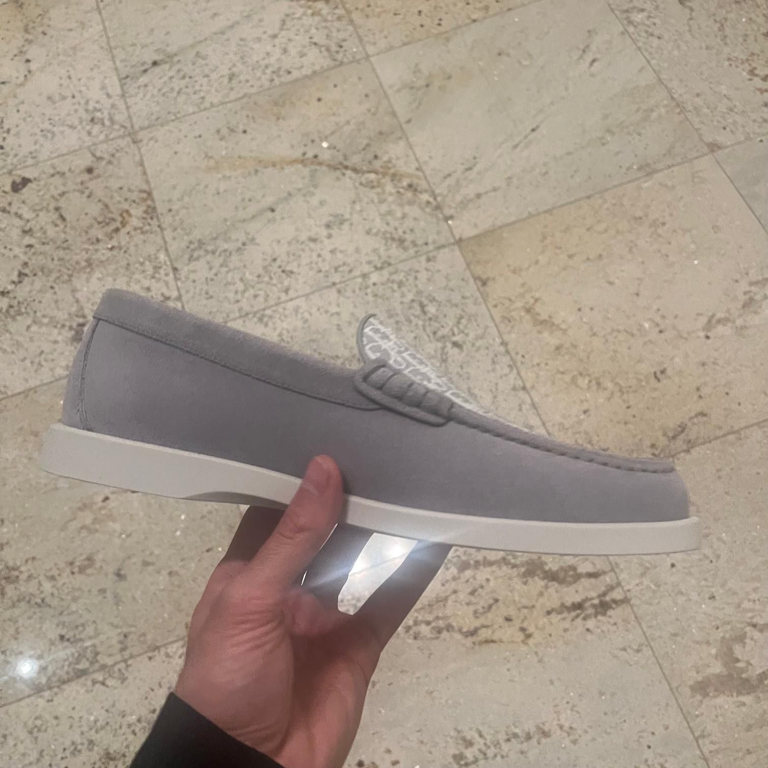 Dior o1rshd1 Grainville Loafer in Grey Size US 7.5 / EU 40-41 - 7 Thumbnail