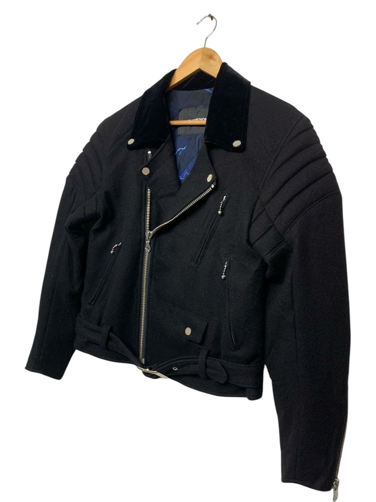 Japanese Brand × PHENOMENON Aw 2011 Phenomenon Thunder Double Collar Wool Jacket Size US M / EU 48-50 / 2 - 3 Thumbnail