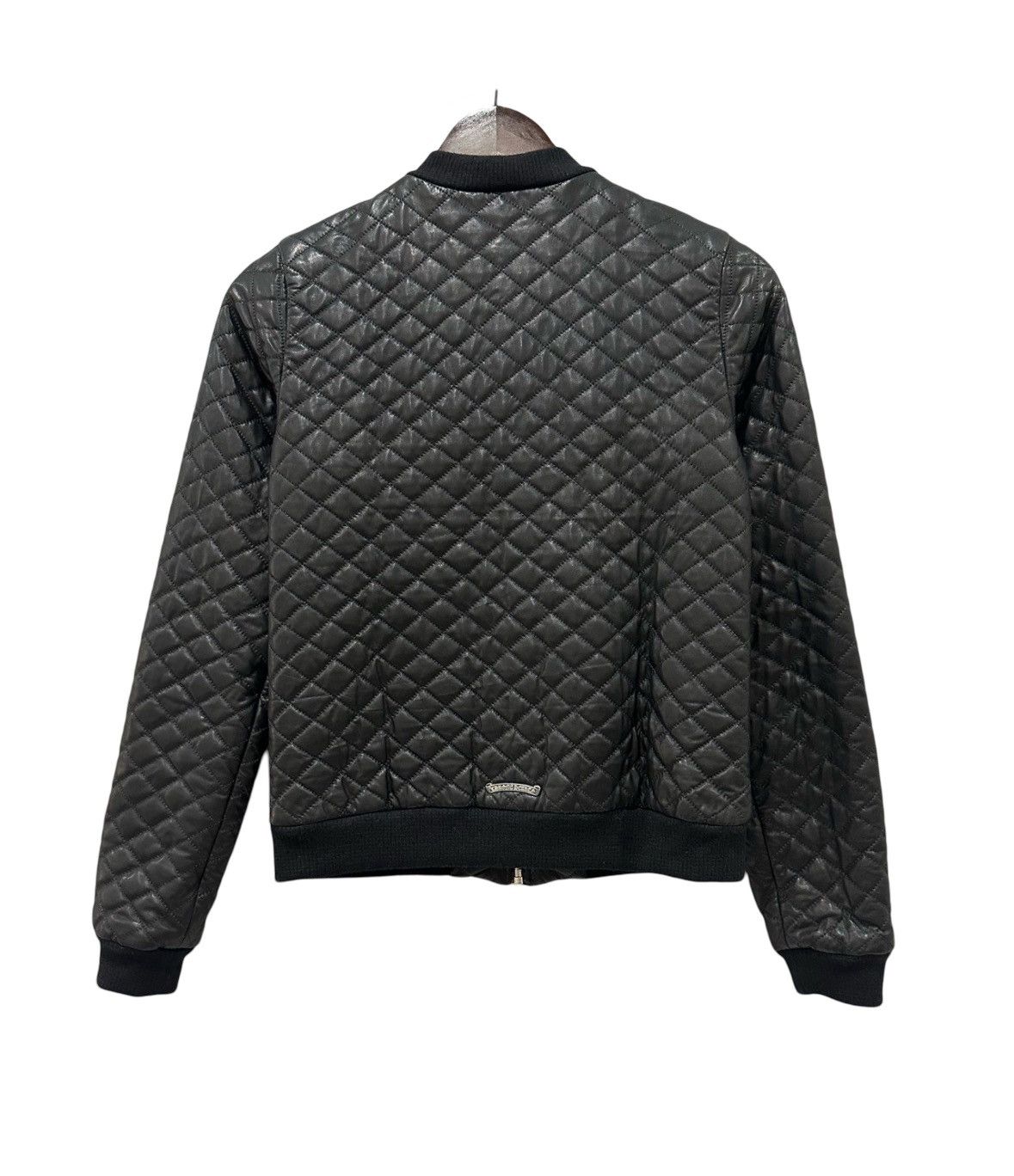 Chrome Hearts Quilted Leather bomber jacket Size S / US 4 / IT 40 - 2 Thumbnail