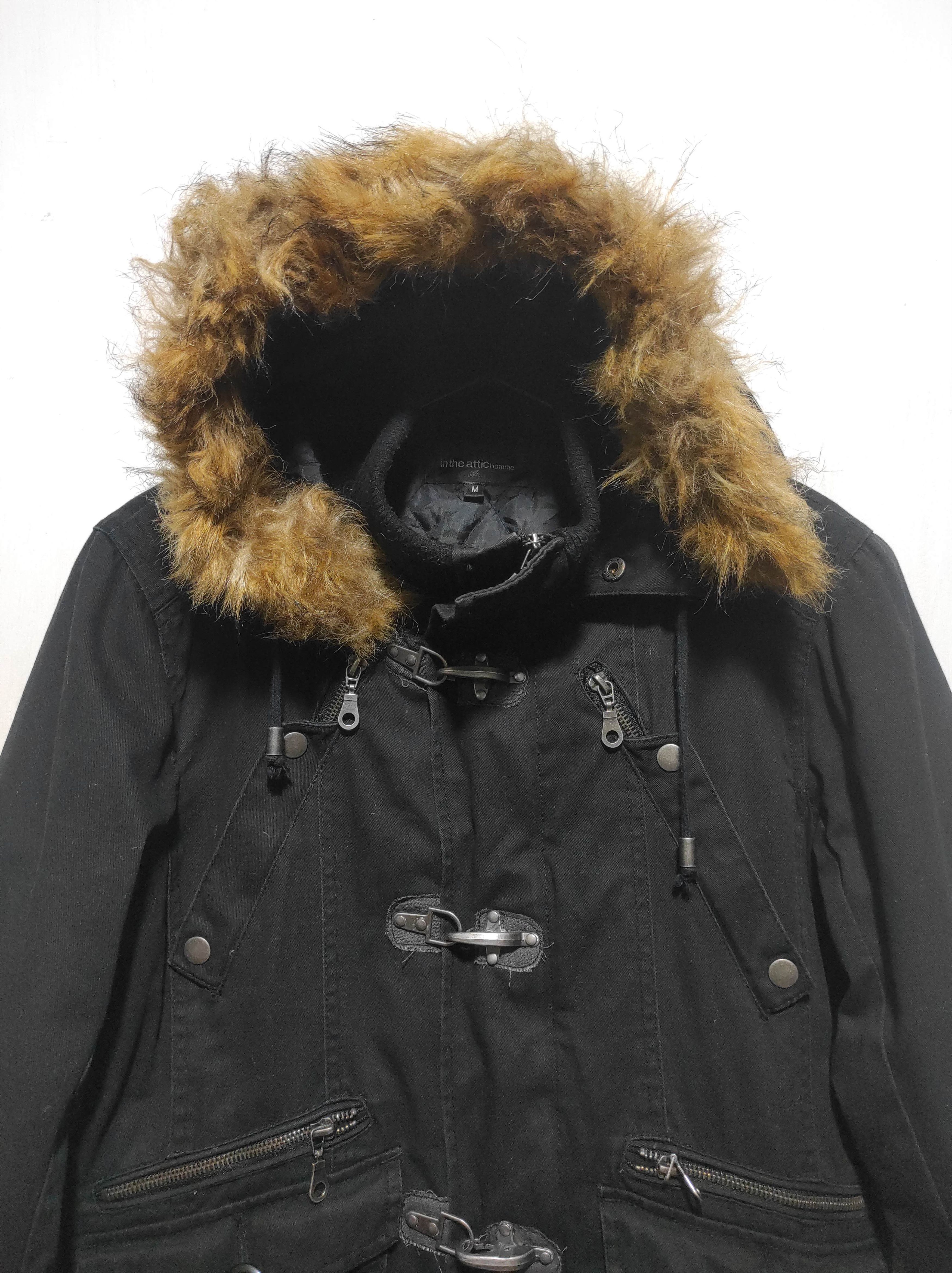 In The Attic In The Attic Fur Hoodie Jacket IfSixWasNine style Size US M / EU 48-50 / 2 - 3 Thumbnail