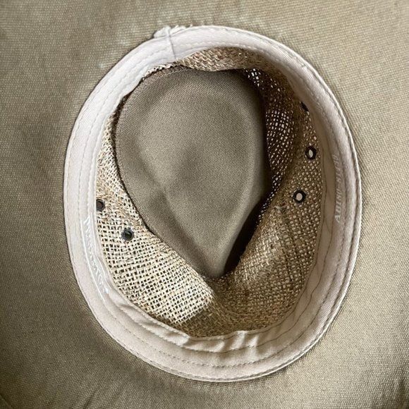 Pendleton Pendleton Straw Rye Woven Fedora Sun Wide Brin Hat Size ONE SIZE - 8 Thumbnail