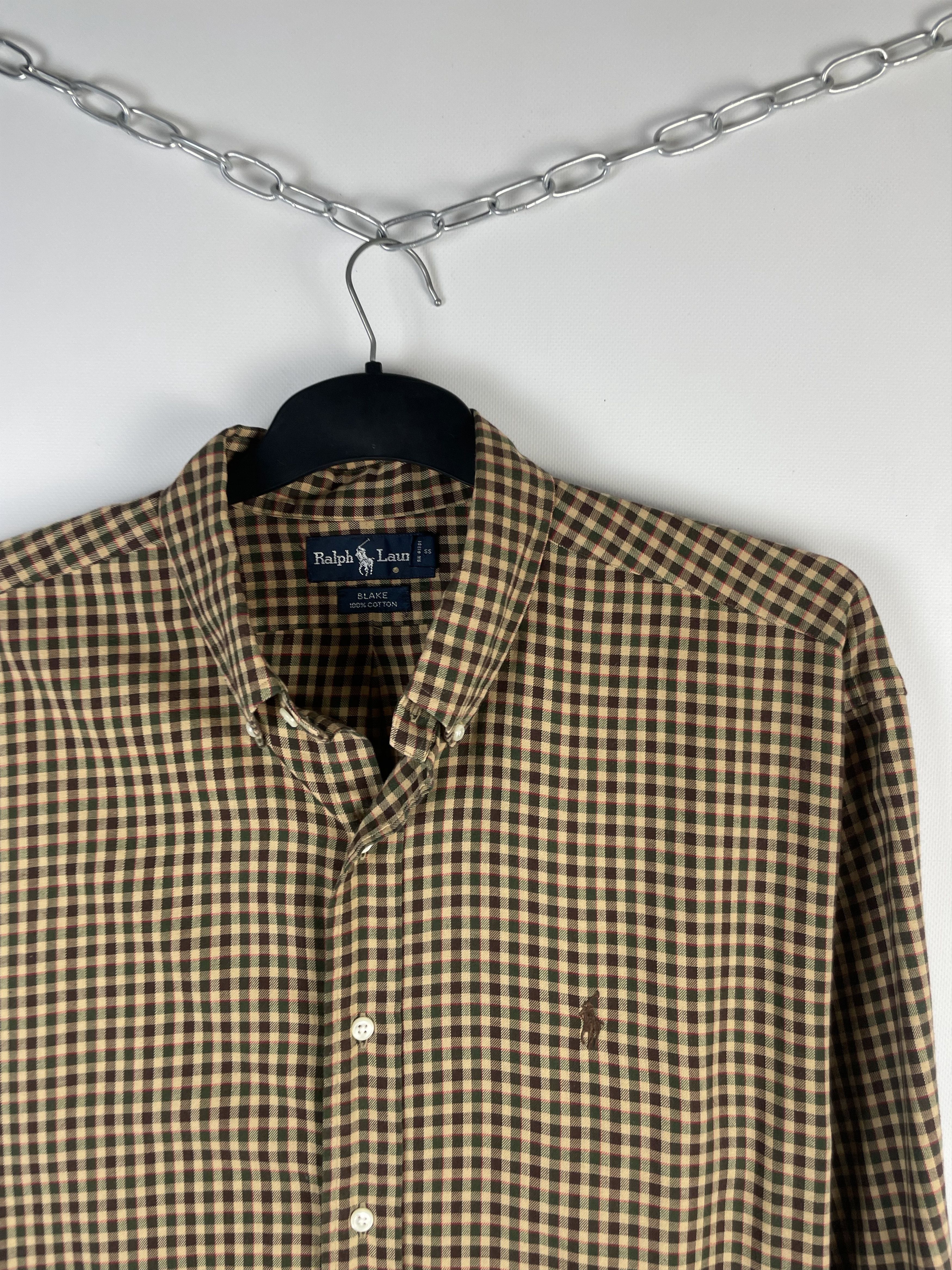 Flannel Flannel Polo Ralph Lauren Vintage Mens Shirt Size US XL / EU 56 / 4 - 3 Thumbnail