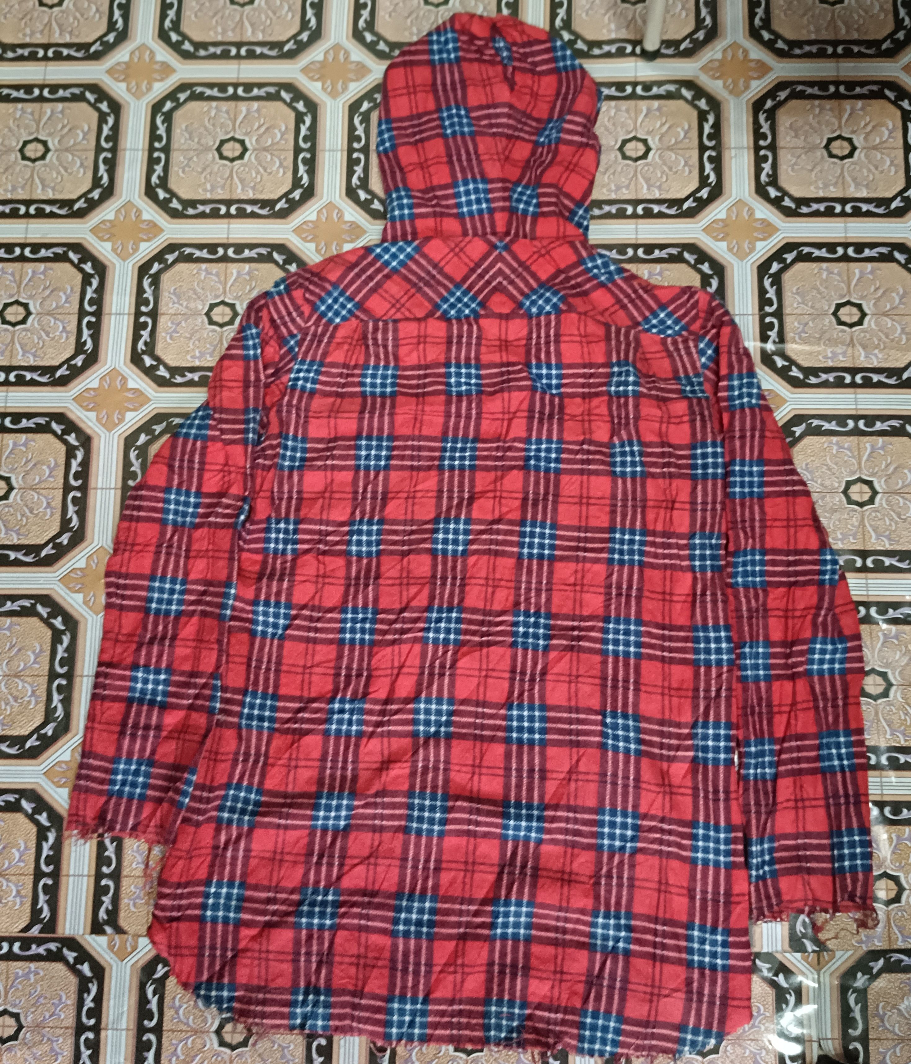 Number (N)ine FW06 Plaid Tartan Flannel Pullover Size US M / EU 48-50 / 2 - 2 Thumbnail
