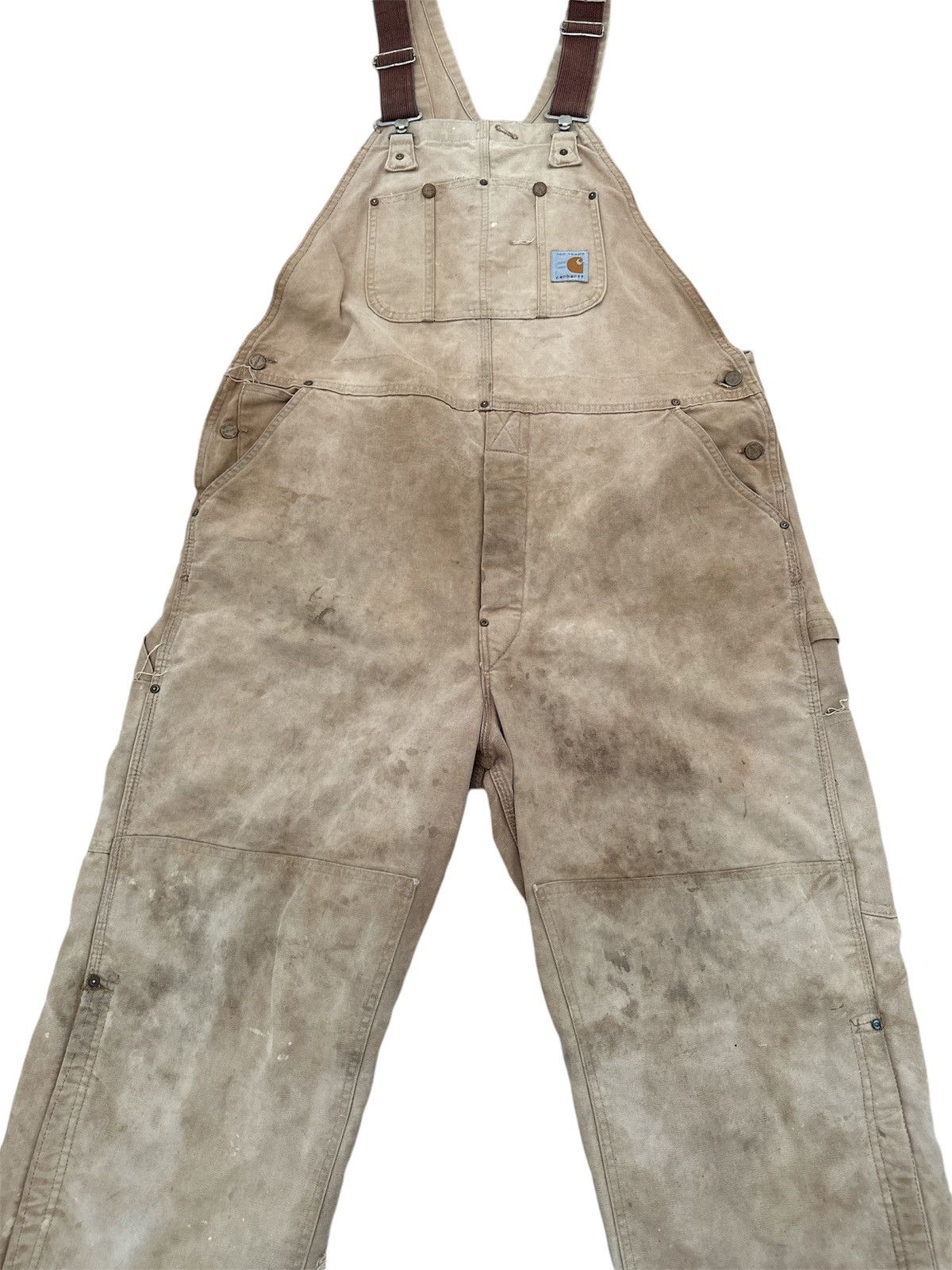 Carhartt VTG 100 Years Annaversry Carhartt Overall Worker Double Knee Size US 36 / EU 52 - 4 Thumbnail