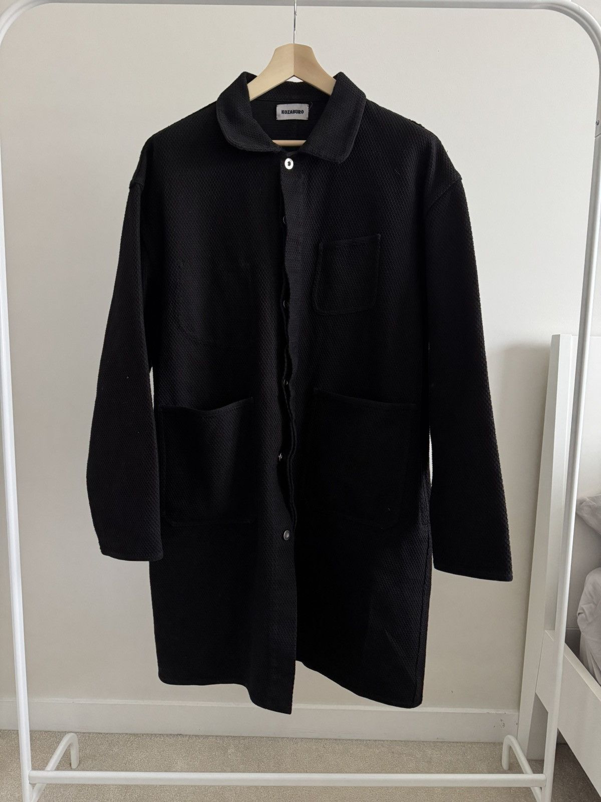 KOZABURO SS25 Honeycomb Sashiko Chore Coat Size US M / EU 48-50 / 2 - 1 Thumbnail