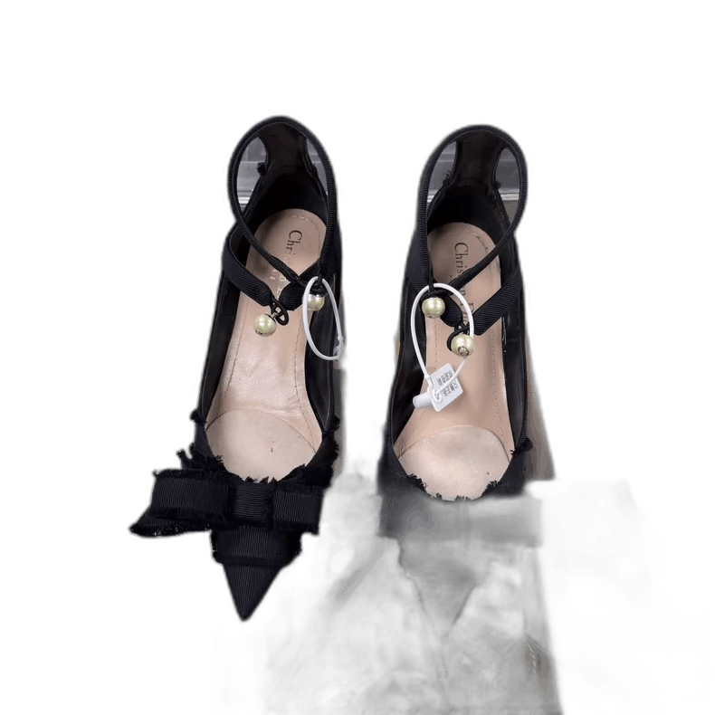 Dior DIOR Pearl High Heel Shoes Size 35 Size US 5 / IT 35 - 1 Thumbnail