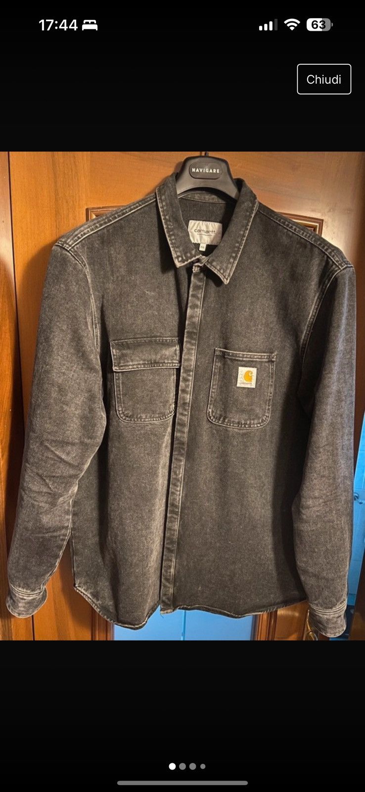 Carhartt Denim Jacket Size US XXL / EU 58 / 5 - 1 Thumbnail