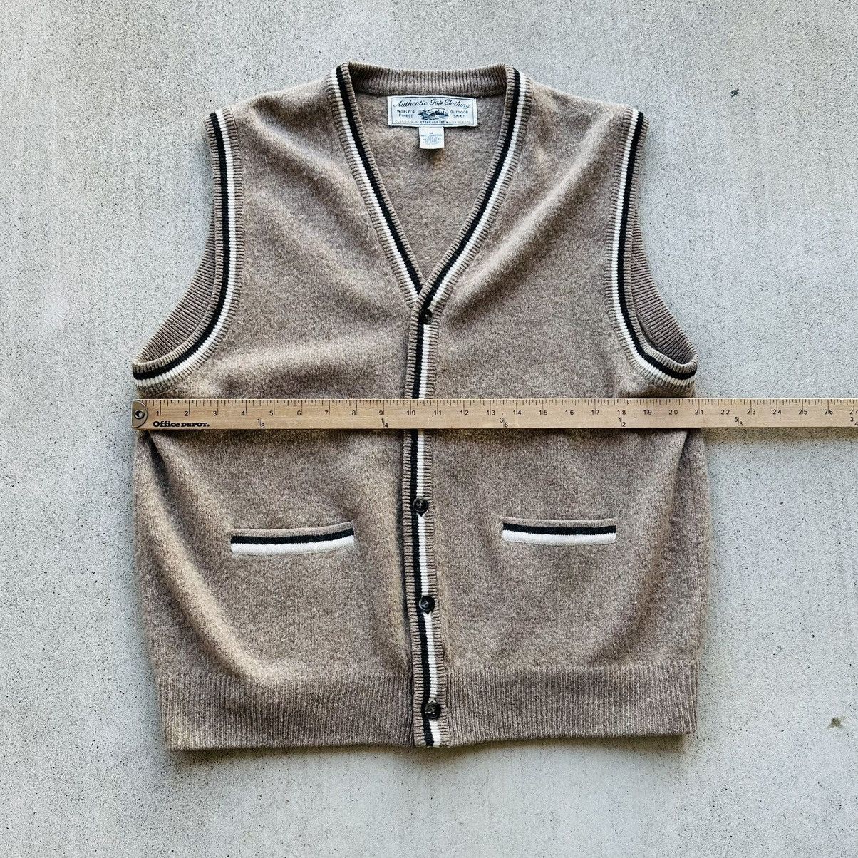 Gap Vintage Authentic Gap Clothing Lambswool Sweater Vest Medium Size US M / EU 48-50 / 2 - 5 Thumbnail