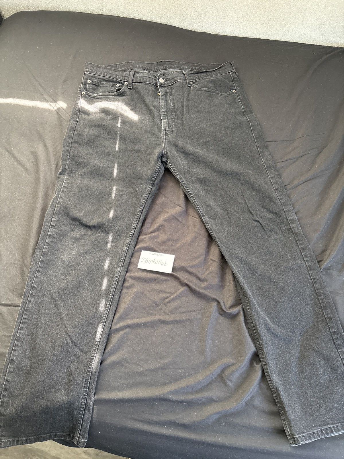 Levi's Levi’s Strauss 505 black denim jeans Size US 40 / EU 56 - 1 Thumbnail