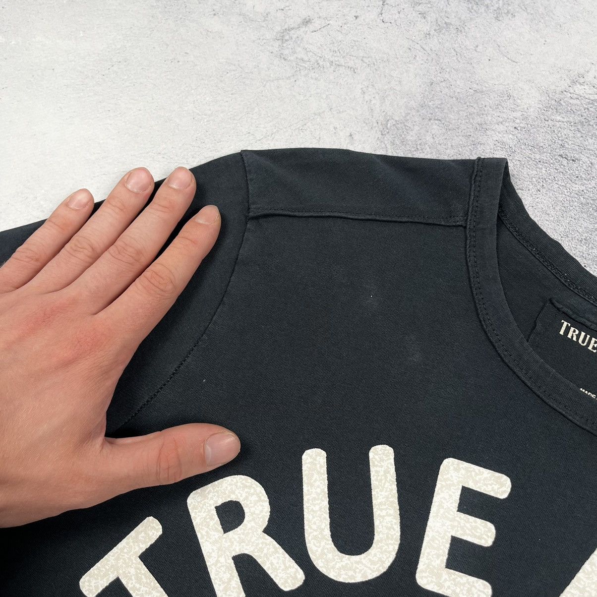 True Religion Vintage True Religion y2k skulls rare big logo tee 00’s Size US S / EU 44-46 / 1 - 6 Thumbnail