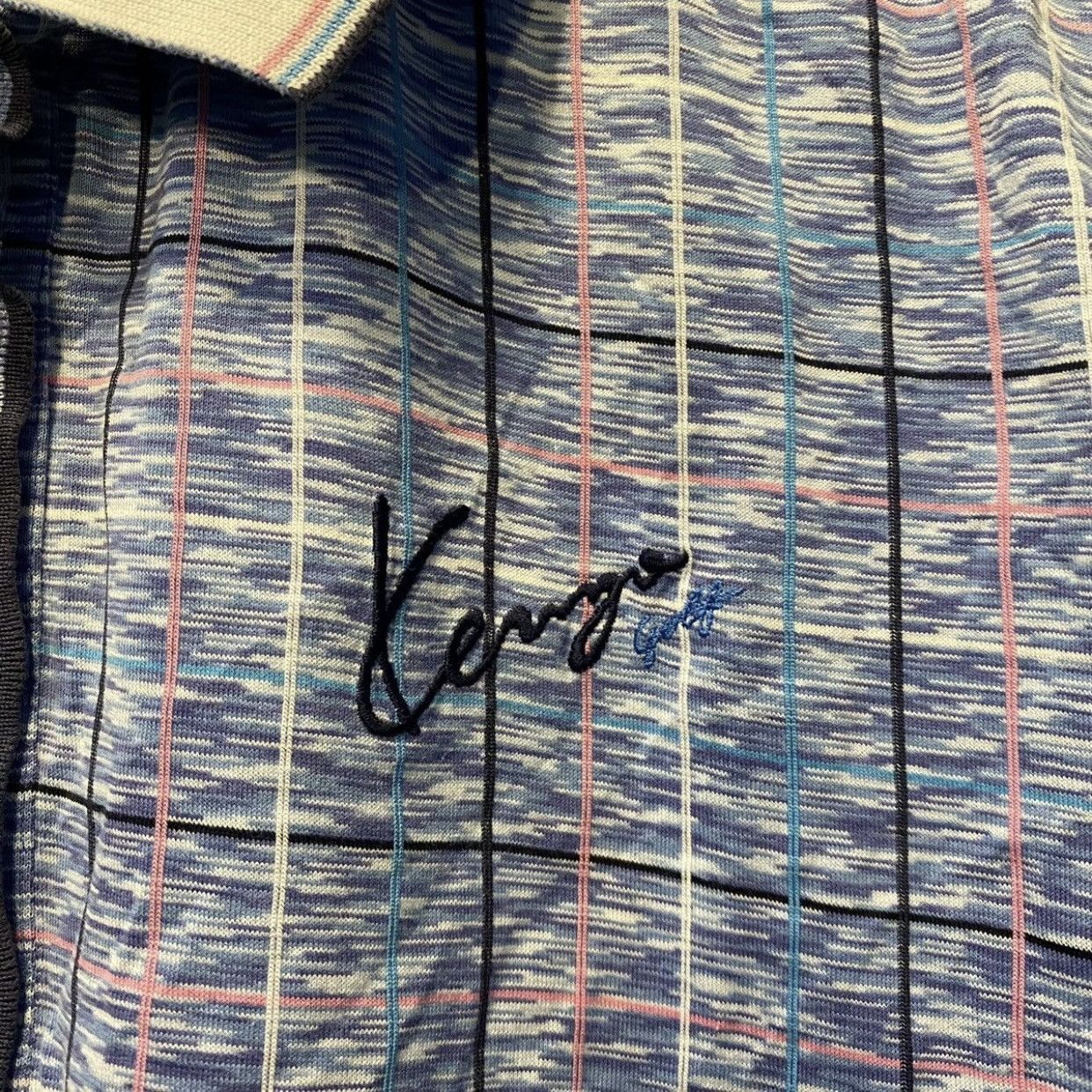 Kenzo Vintage Kenzo Golf Polo T-Shirt “space yarn" Size US XS / EU 42 / 0 - 6 Thumbnail