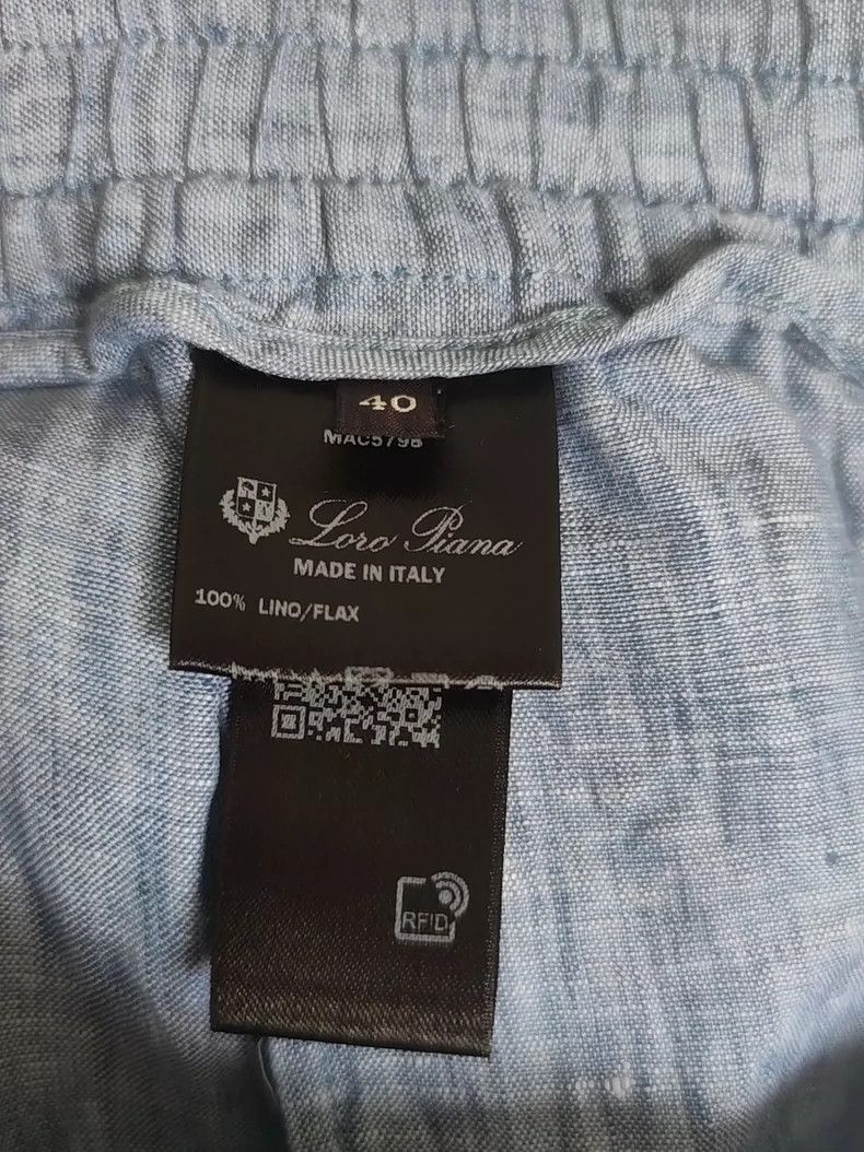 Loro Piana LORO PIANA Flax shorts Size 26" / US 2 / IT 38 - 4 Thumbnail