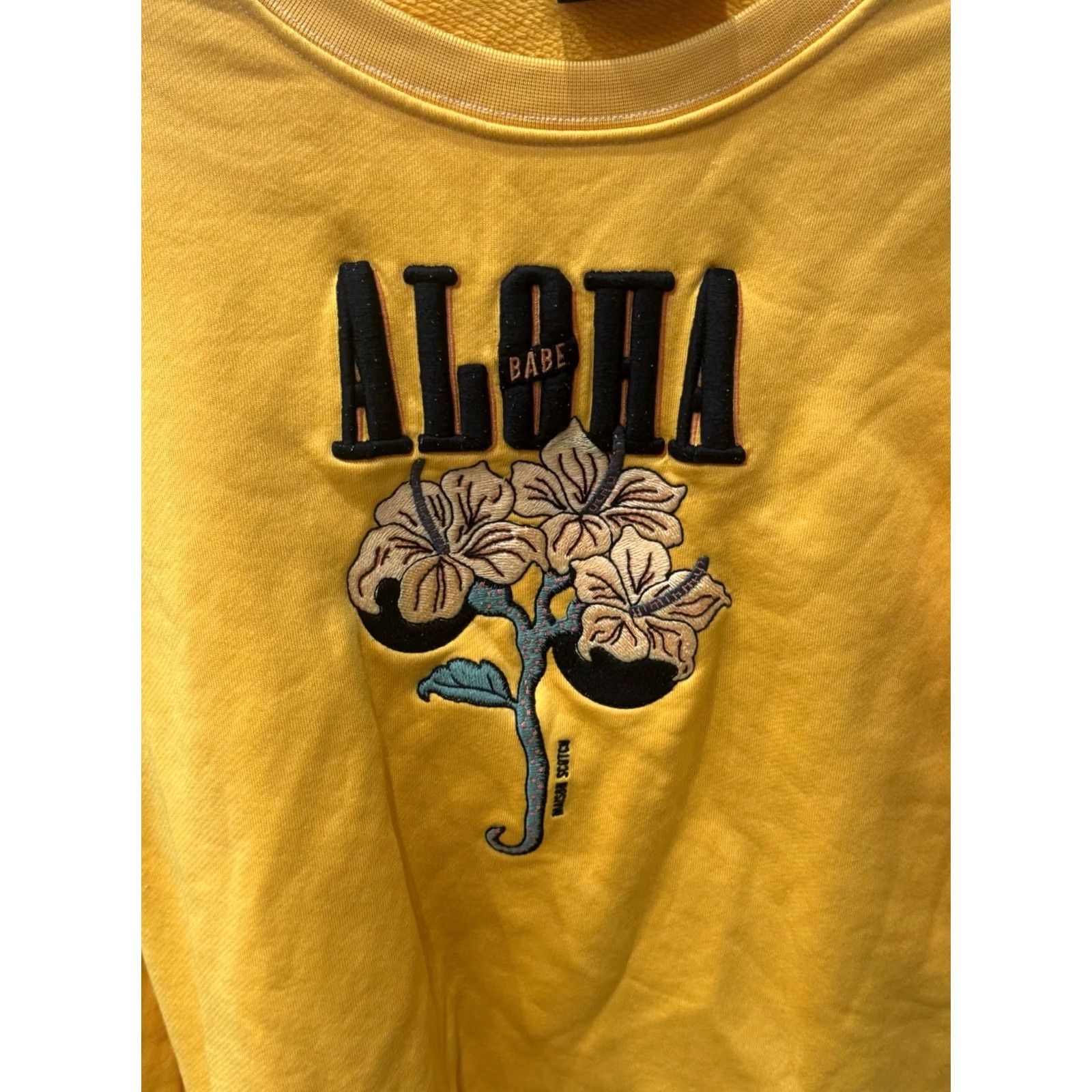 Scotch & Soda GIRLS Scotch & Soda Stitched Aloha Babe SWEATER Medium M Multicolor Girls Sweat er Size US M / EU 48-50 / 2 - 2 Thumbnail
