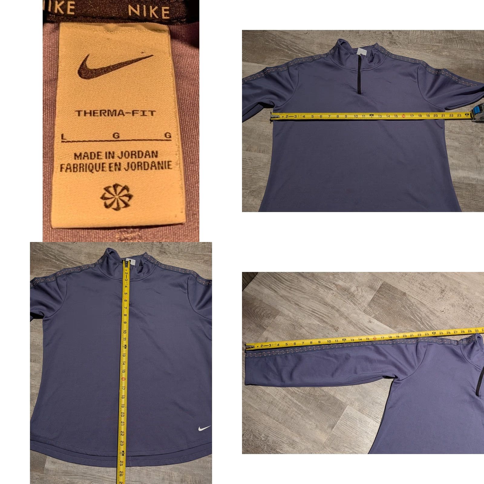 Nike Nike Therma-FIT One Women's 1/4-Zip Top Diffused Blue Size Large FB5594-491 Size L / US 10 / IT 46 - 8 Thumbnail