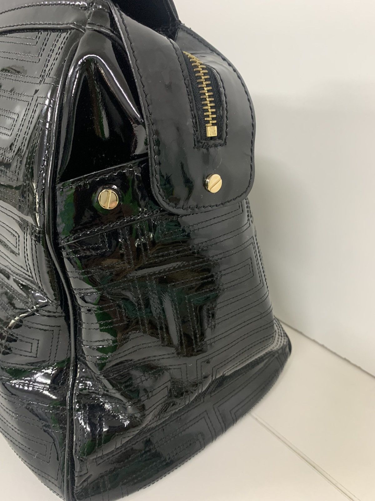 Versace Patent leather bag Versace Size ONE SIZE - 4 Thumbnail