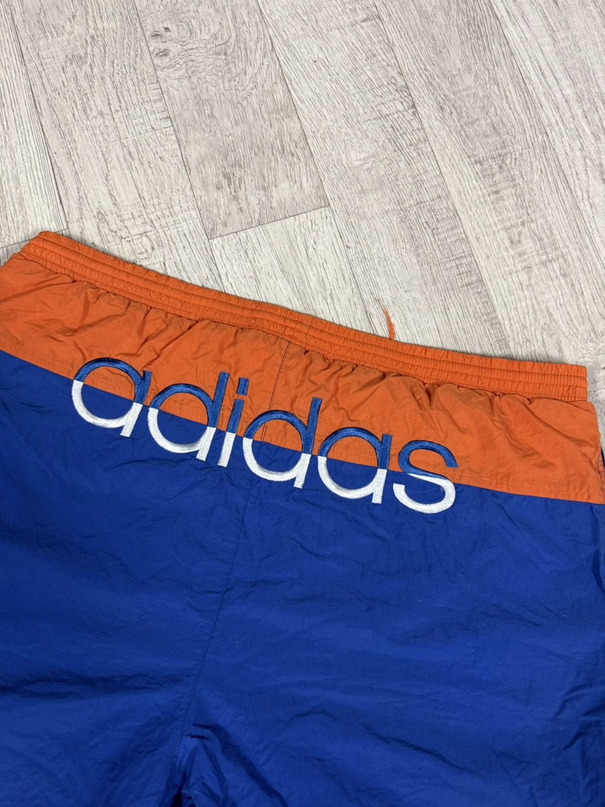 Adidas × Vintage Adidas vintage sportwear big logo shorts Size US 36 / EU 52 - 6 Thumbnail