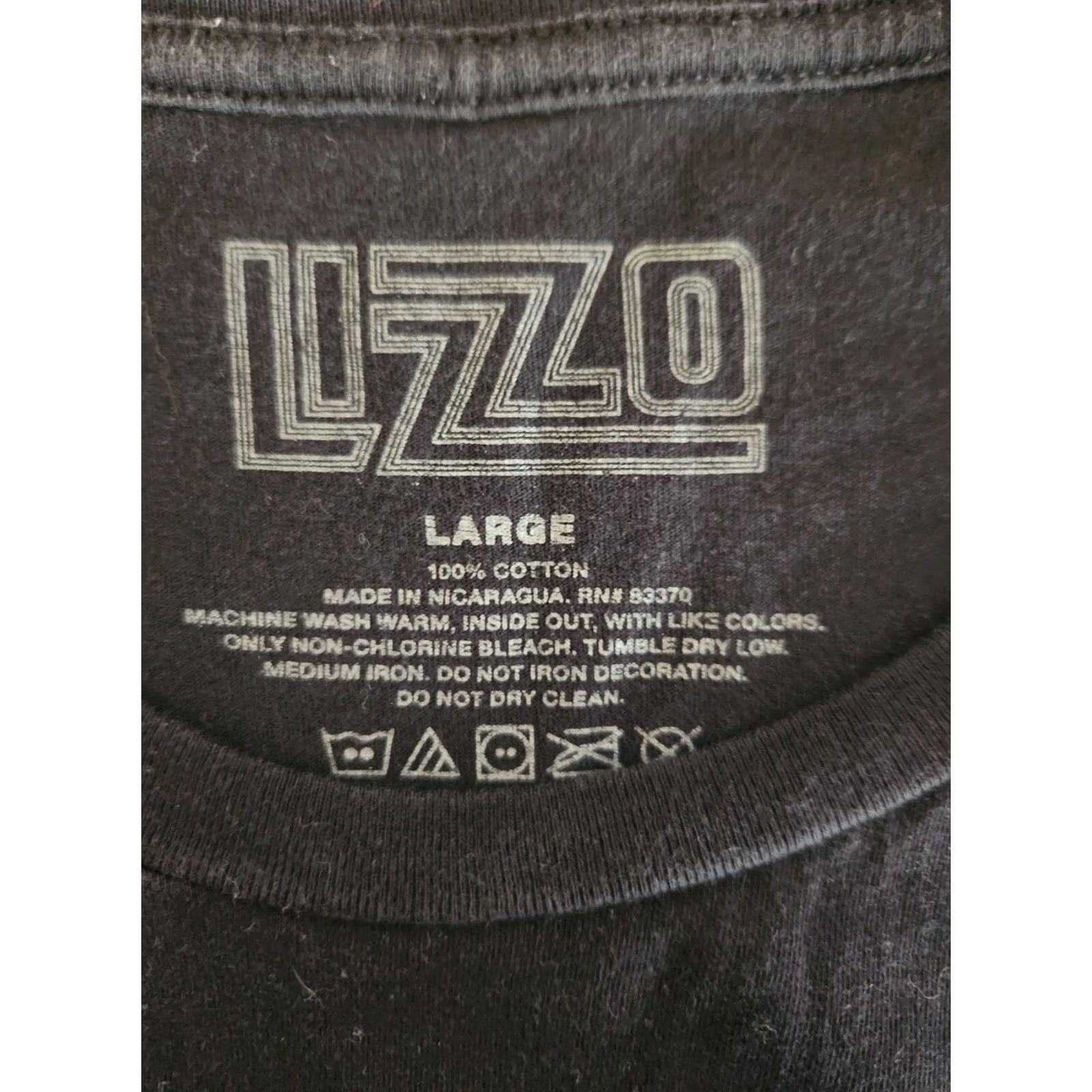 Rizzoli Lizzo The Special Tour Fall 2022 Black Short Sleeve T Shirt Size Large Size US L / EU 52-54 / 3 - 3 Thumbnail