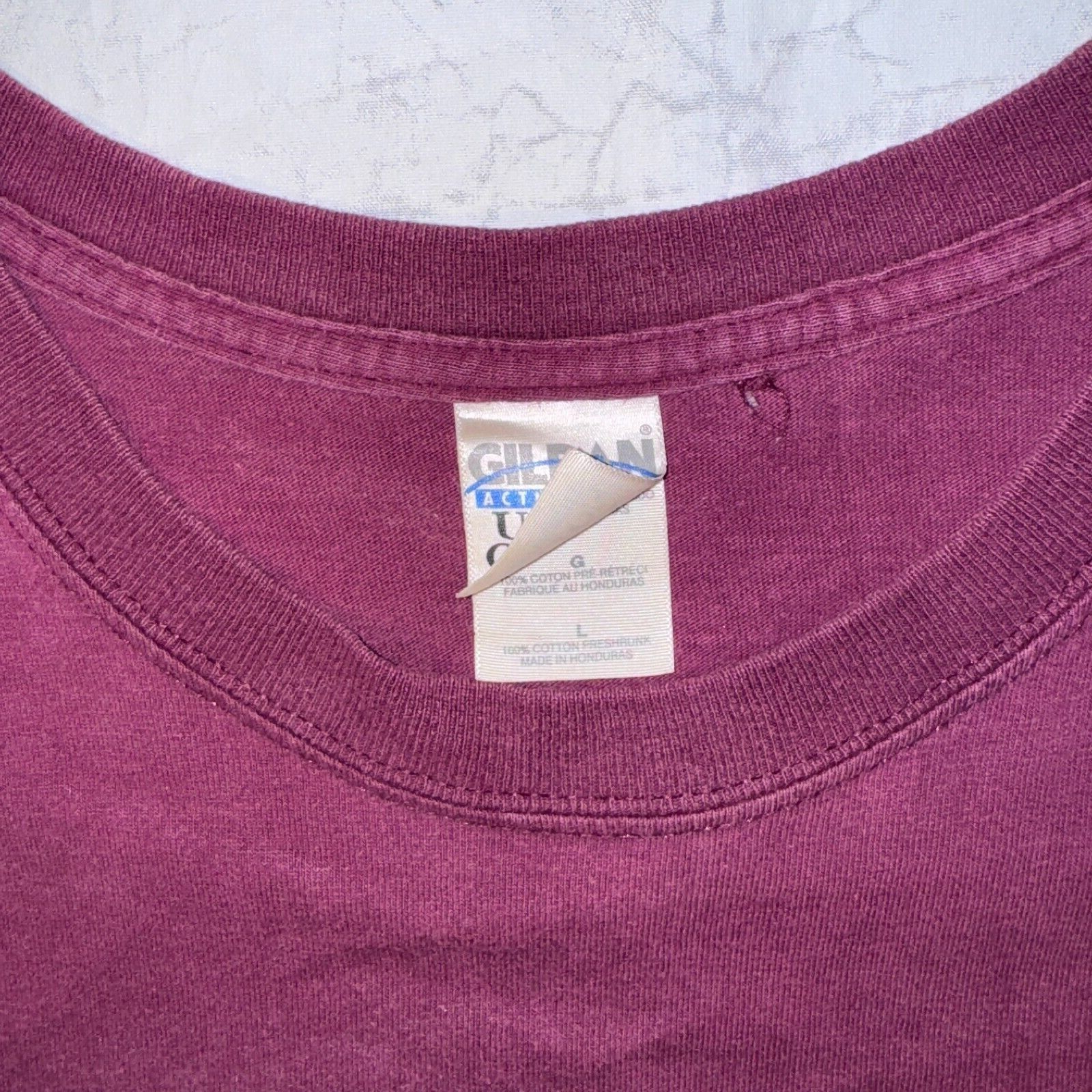 Gildan Vintage Texas A&M Aggies Y2K Logo Maroon College Graphic Tsh Size US L / EU 52-54 / 3 - 3 Thumbnail