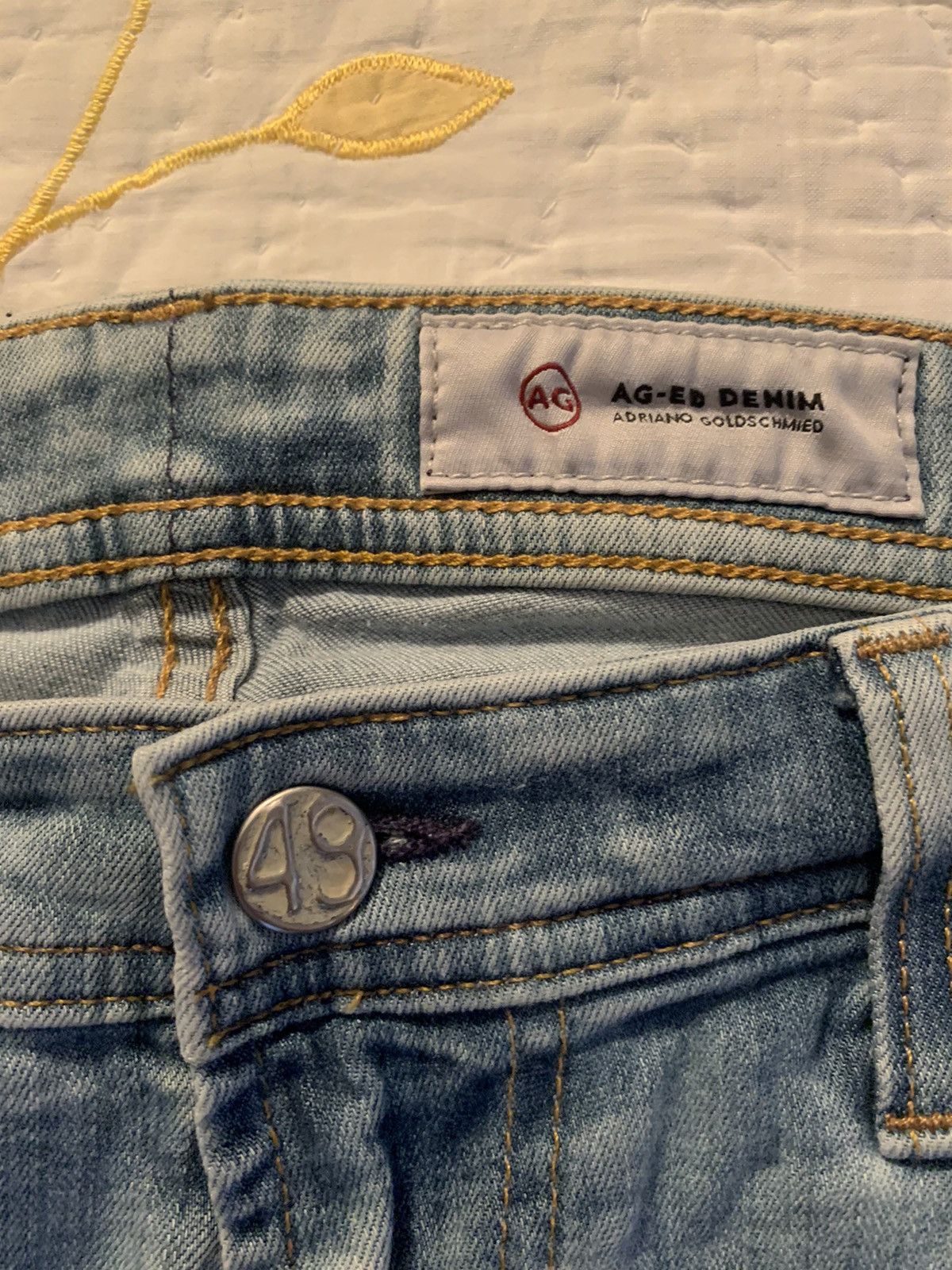 AG Adriano Goldschmied Mens Jeans Adriano Goldschmied AG-ED Denim 32 Size US 32 / EU 48 - 3 Thumbnail