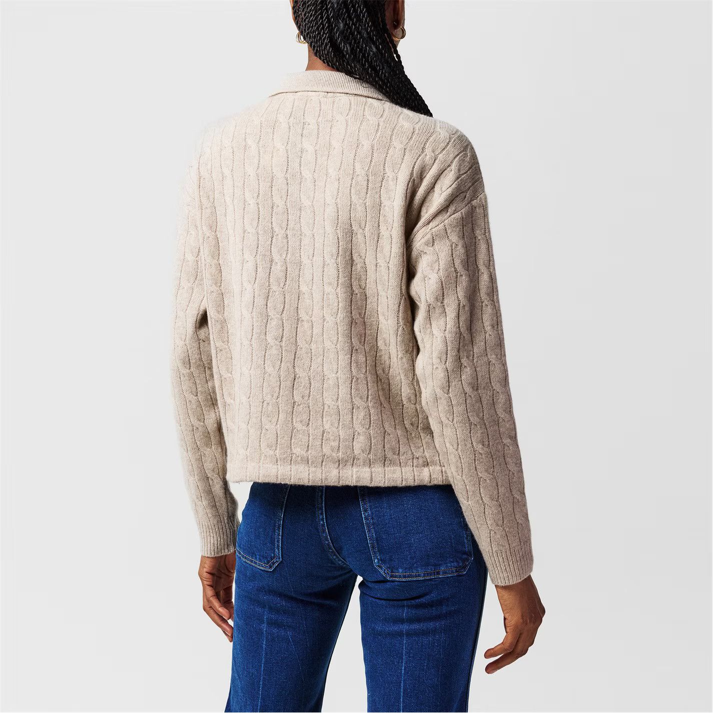 Polo Ralph Lauren o1g2r1mq0925 Long Sleeve Polo Shirt in Tuscan Beige Size M / US 6-8 / IT 42-44 - 3 Thumbnail