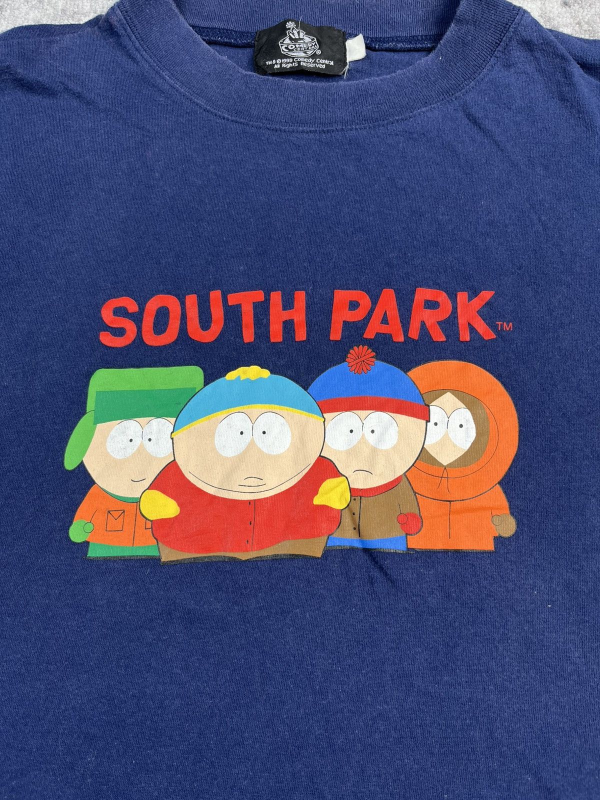 Other Vintage South Park Tee 1999 Comedy Central Blue XL Size US XL / EU 56 / 4 - 4 Thumbnail