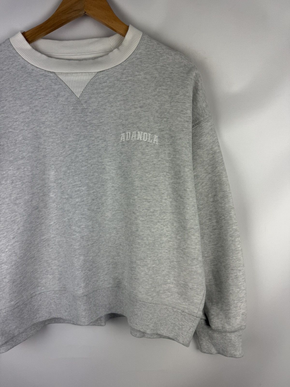 Other Adanola Ladies Oversized Crewneck Cotton Sweatshirt Pullover Size M / US 6-8 / IT 42-44 - 3 Thumbnail