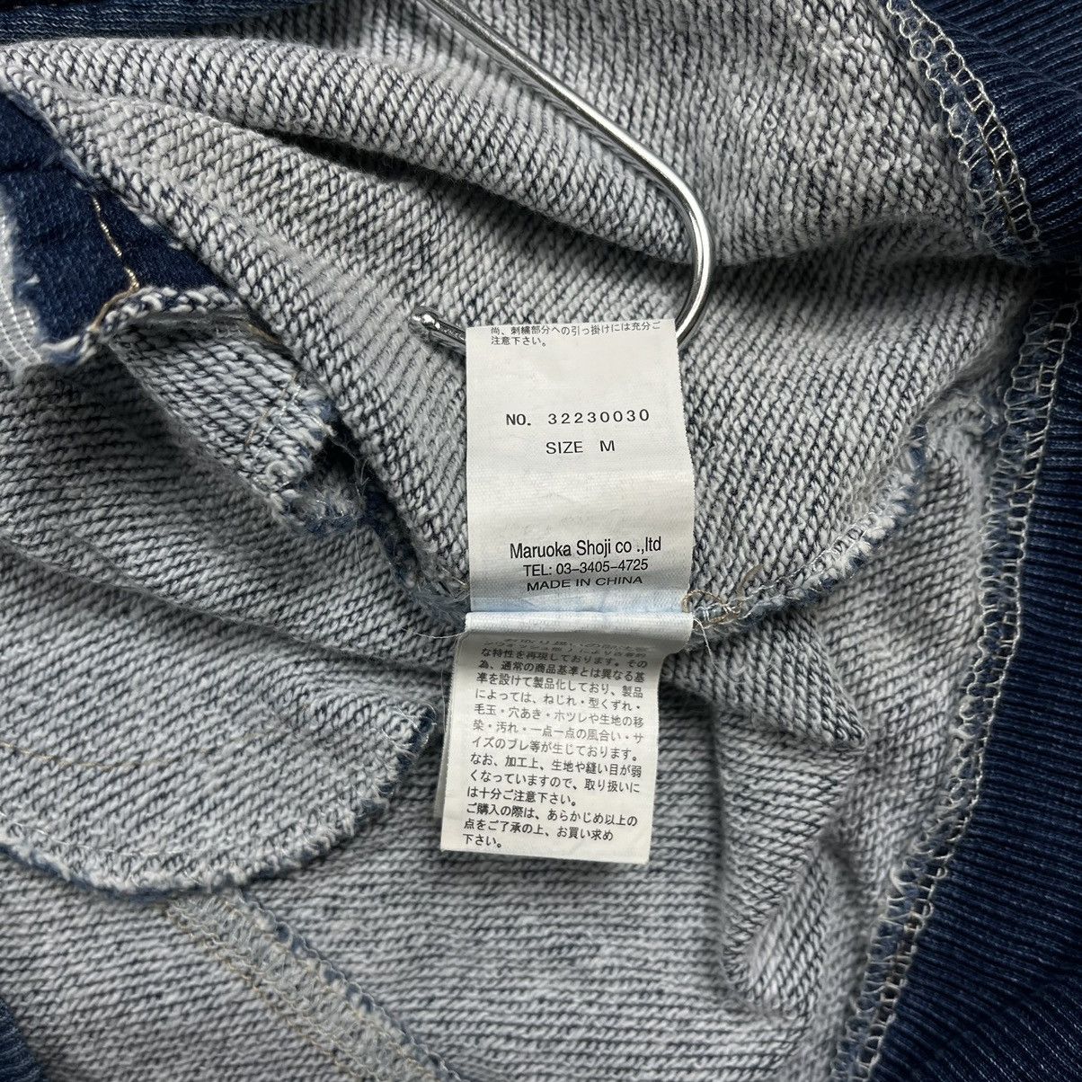 Japanese Brand Heaven and Earth indigo asymmetrical biker zip hoodie Size US M / EU 48-50 / 2 - 13 Thumbnail