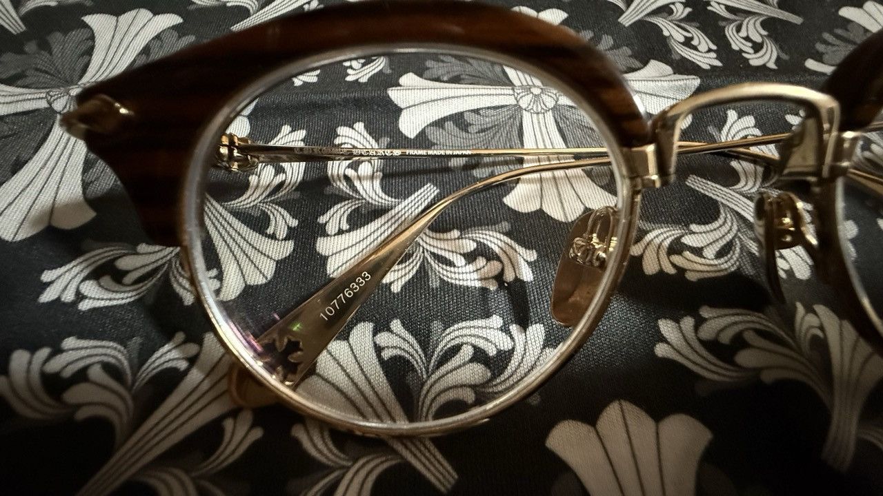 Chrome Hearts CHROME HEARTS SLUNTRADICTION II GLASSES Size ONE SIZE - 7 Thumbnail
