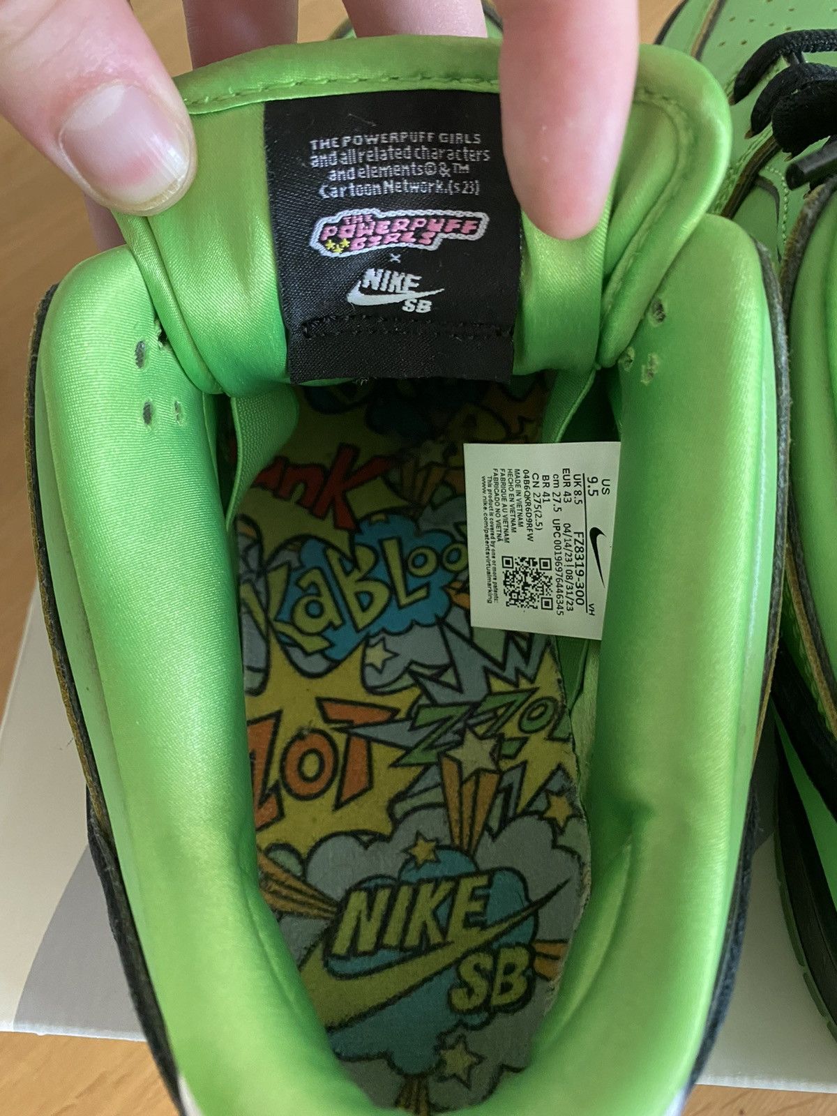 Nike Nike SB Dunk Low The Powerpuff Girls Size US 9.5 / EU 42-43 - 5 Thumbnail
