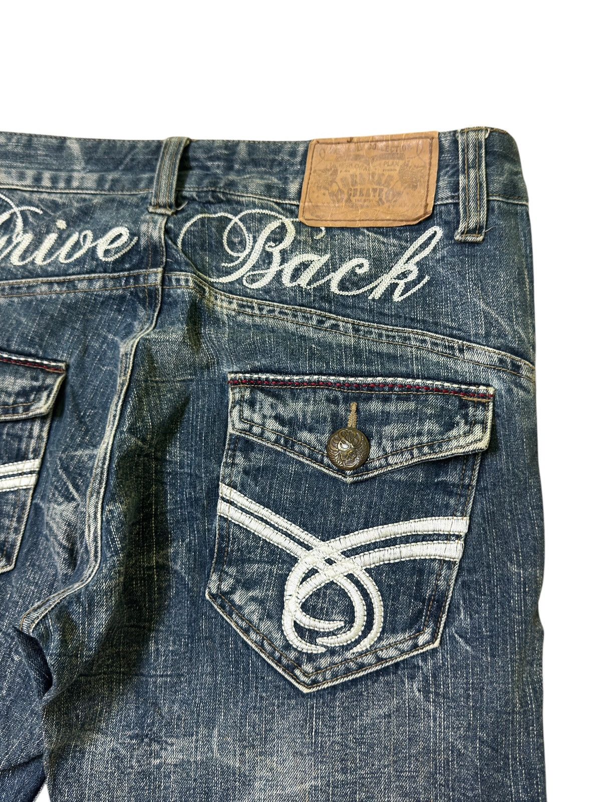 Hysteric Glamour × Japanese Brand × Seditionaries Creation Seditionaries Drive Back Embroidery Back Print Size US 30 / EU 46 - 14 Thumbnail
