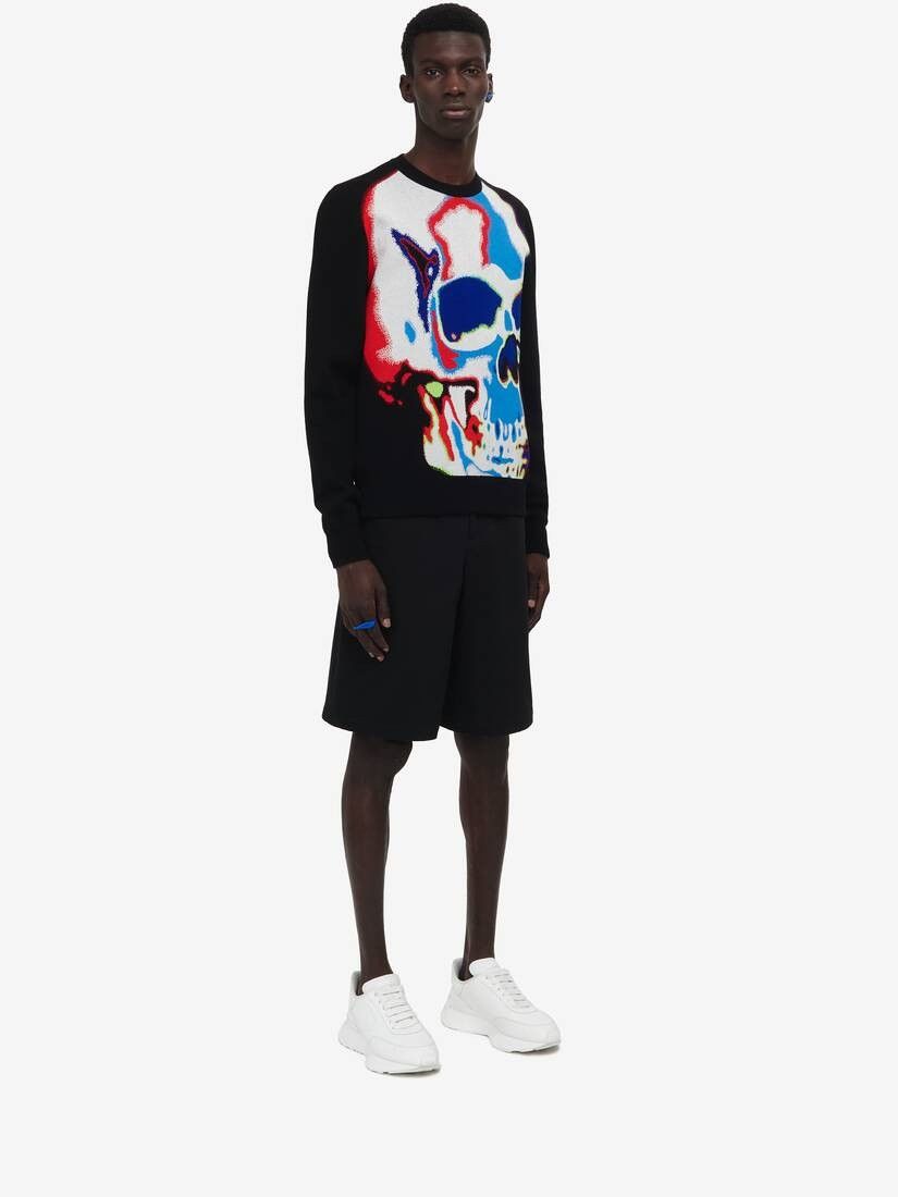 Alexander McQueen o1w1db10725 Baggy Shorts in Black Size US 32 / EU 48 - 3 Thumbnail