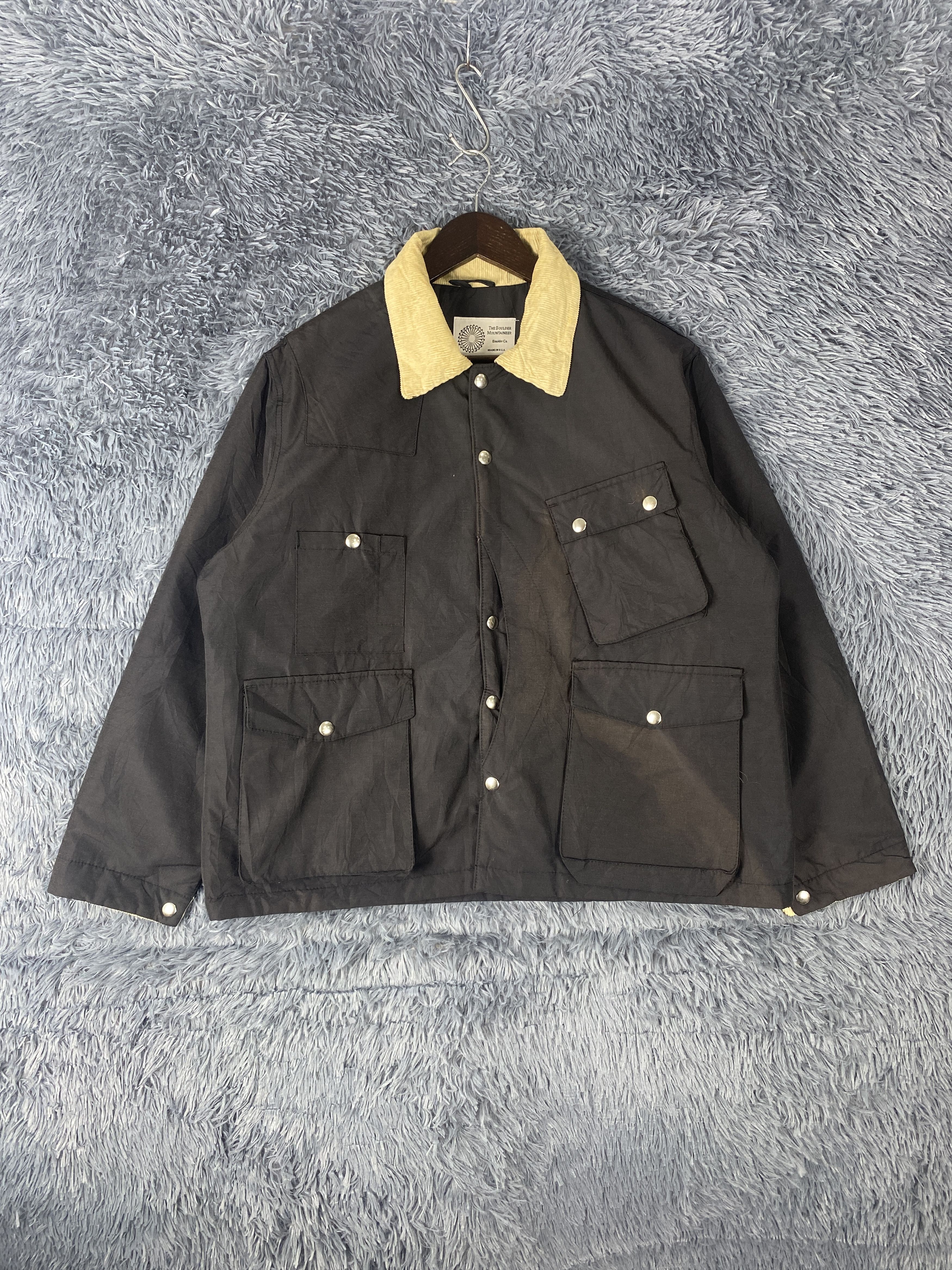 image of Archival Clothing x Made In USA Vintage The Boulder Mountaineer Jacket in Black, Men's (Size Medium