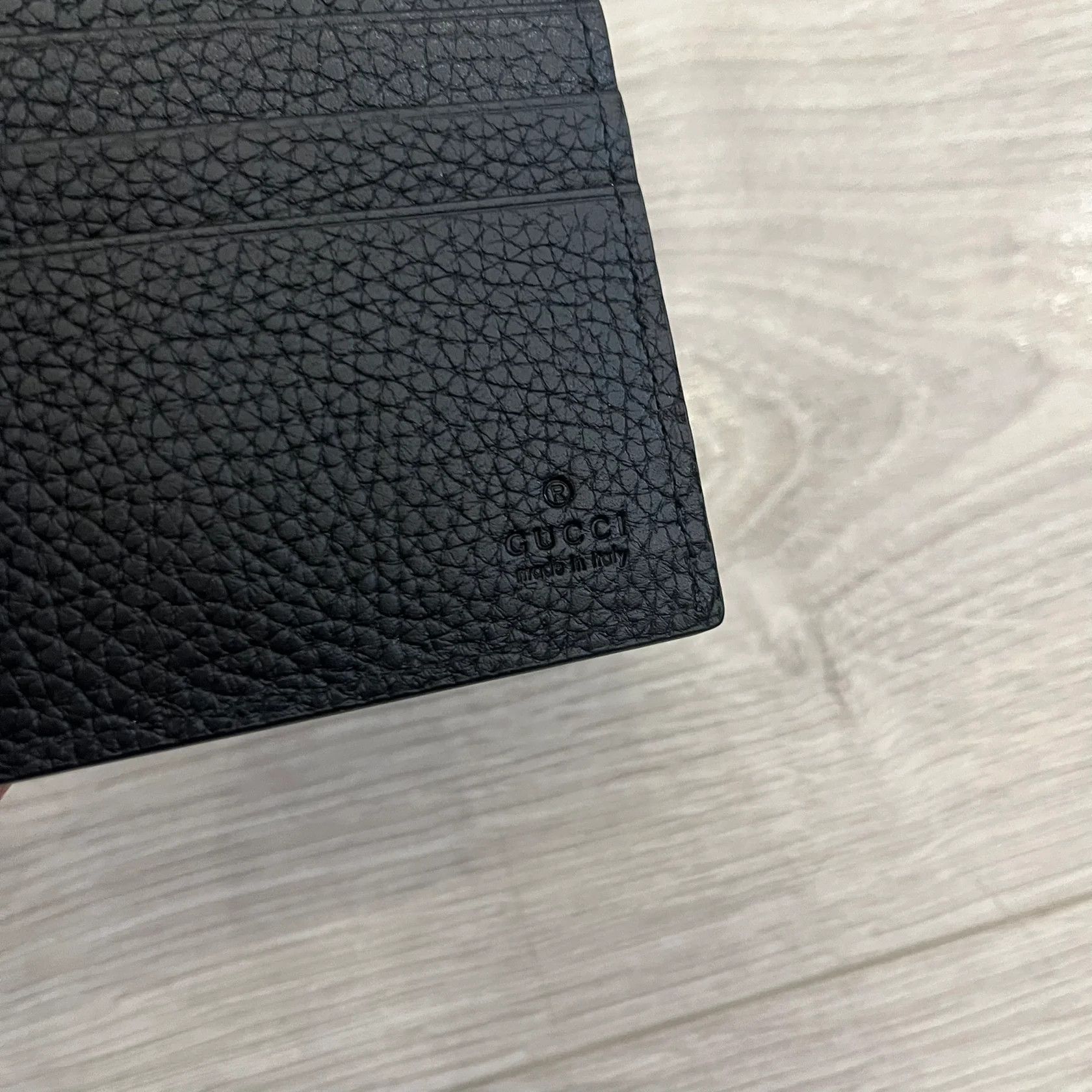 Gucci Gucci Jumbo GG Bi-Fold Leather Wallet Size ONE SIZE - 7 Thumbnail