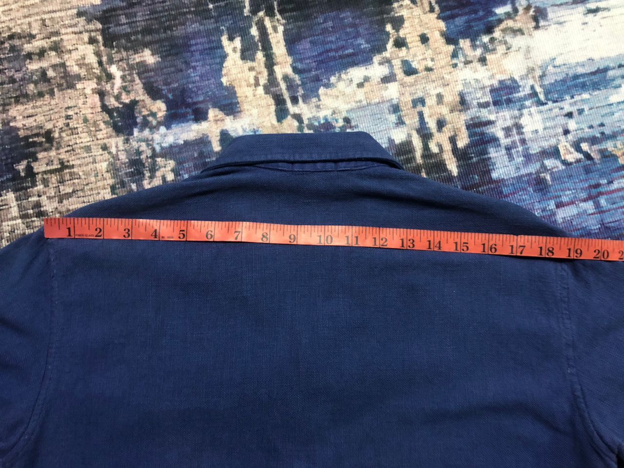 Gucci Vintage 50s/60s Gucci Indigo Casual Shirts Short Sleeve Size US L / EU 52-54 / 3 - 20 Thumbnail