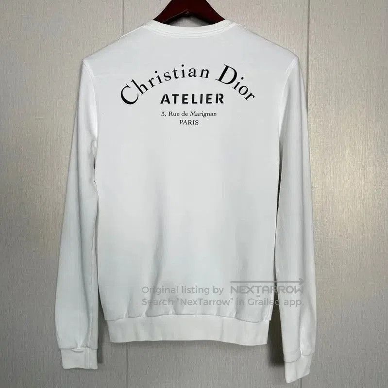 Dior Dior White Cotton Men's Sweatshirt . Size US XS / EU 42 / 0 - 2 Thumbnail