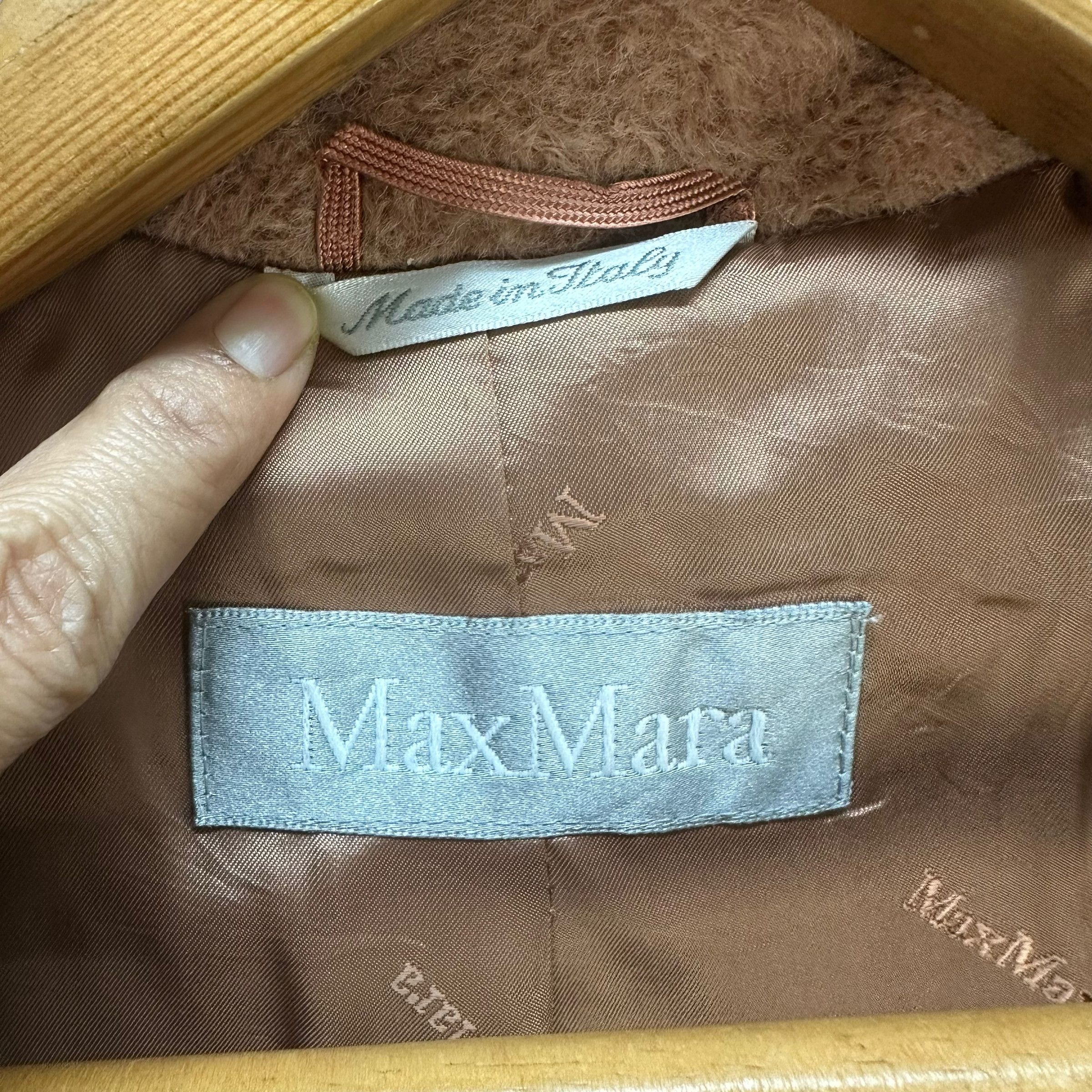 Max Mara MAX MARA Asymmertrical Coat Jacket #8593-016 Size S / US 4 / IT 40 - 7 Thumbnail